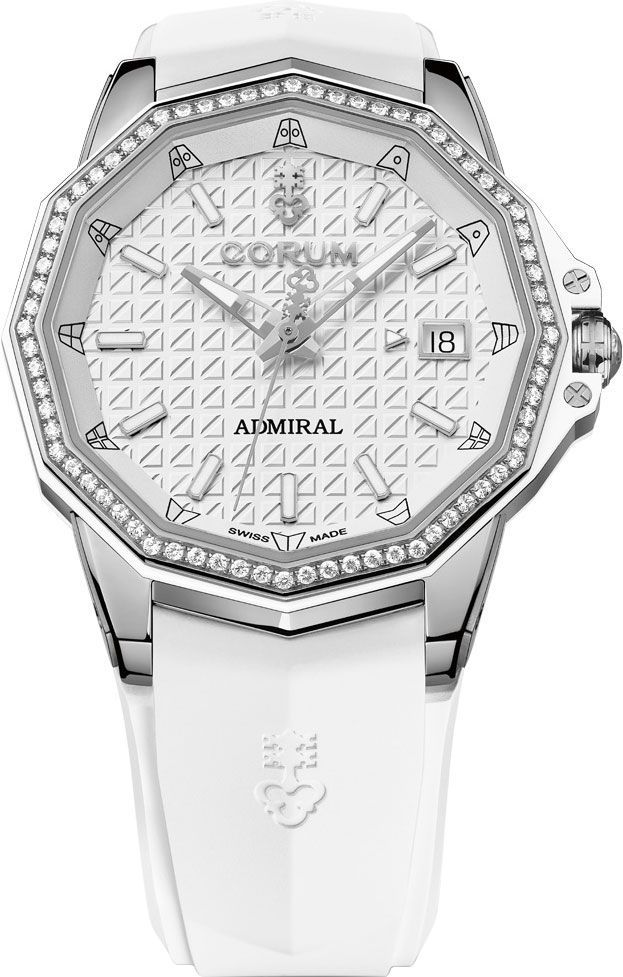 Corum Admiral  White Dial 38 mm Automatic Watch For Unisex - 1