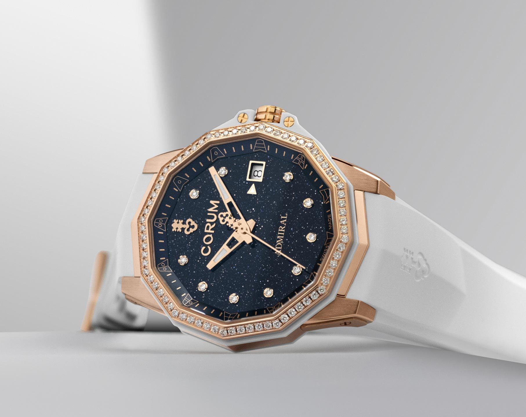 Corum Admiral Admiral 38 Blue Dial 38 mm Automatic Watch For Women - 3