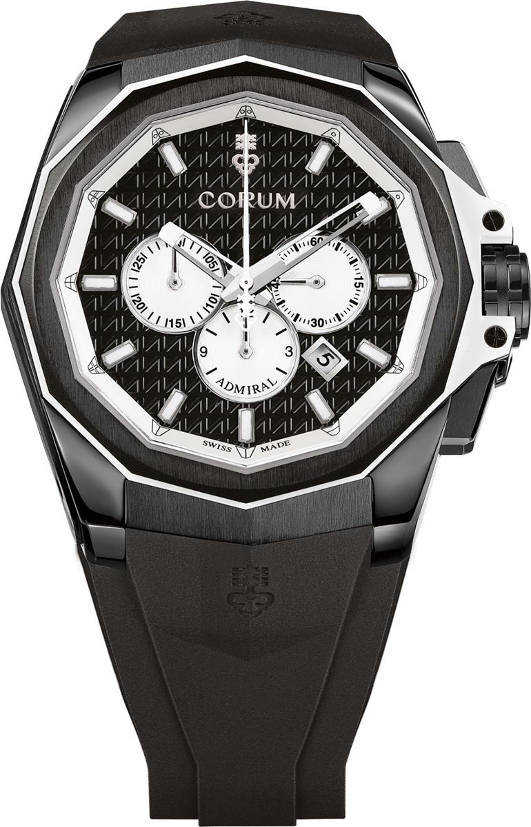 Corum Admiral Admiral 45 Black Dial 45 mm Automatic Watch For Men - 1