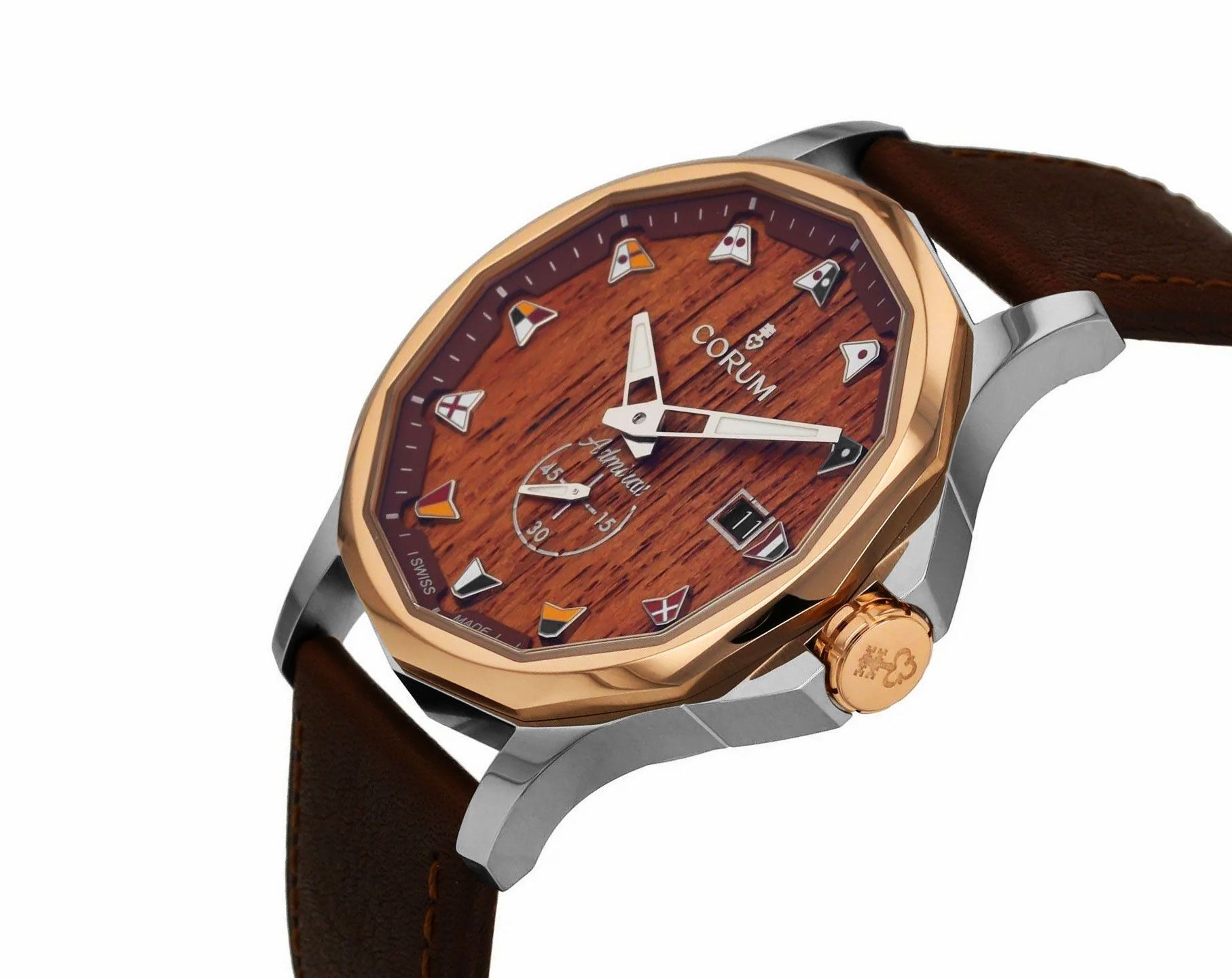 Corum Admiral Admiral 42 Brown Dial 42 mm Automatic Watch For Men - 2