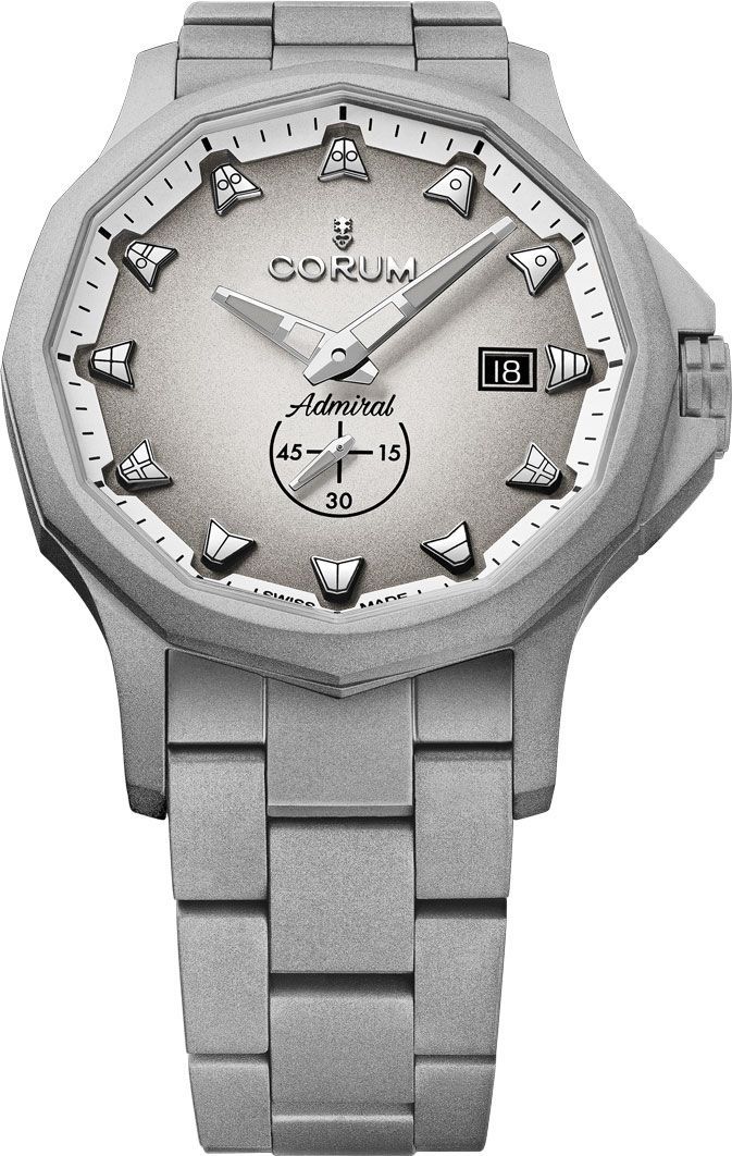 Corum Admiral Admiral 42 Grey Dial 42 mm Automatic Watch For Men - 1