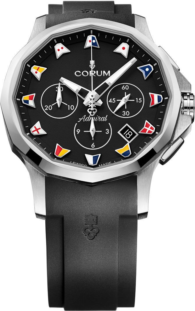 Corum Admiral Admiral 42 Black Dial 42 mm Automatic Watch For Men - 1