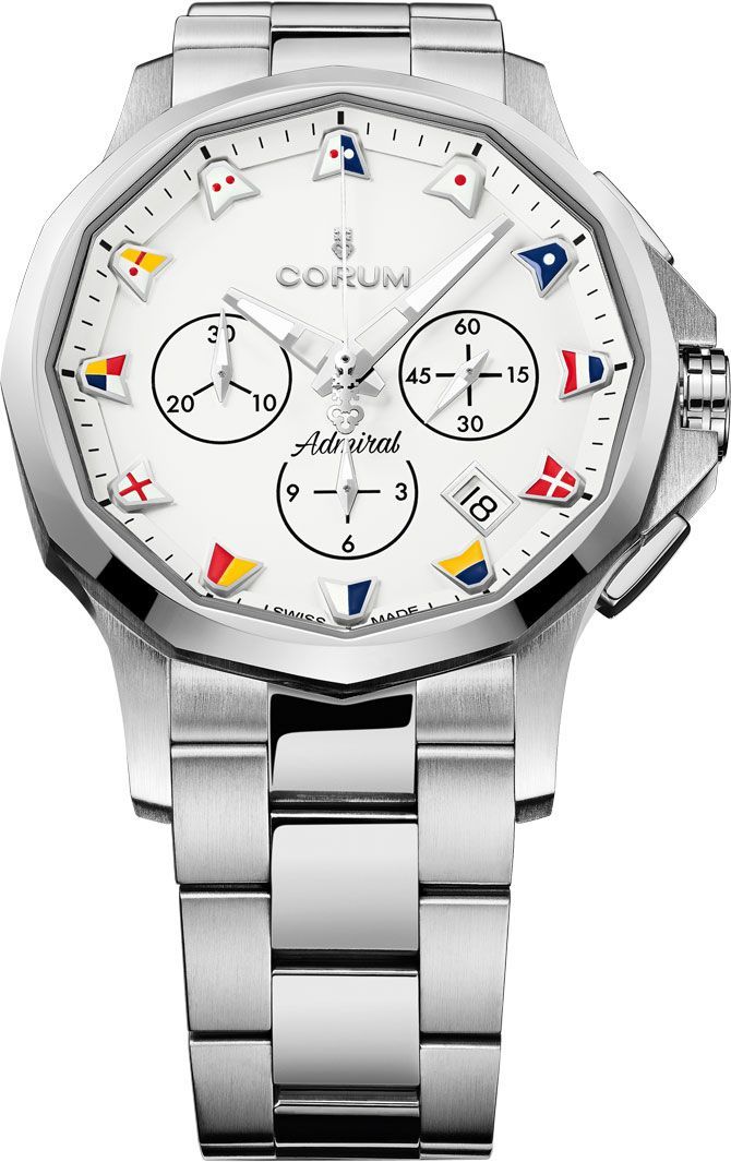 Corum Admiral Admiral 42 White Dial 42 mm Automatic Watch For Men - 1