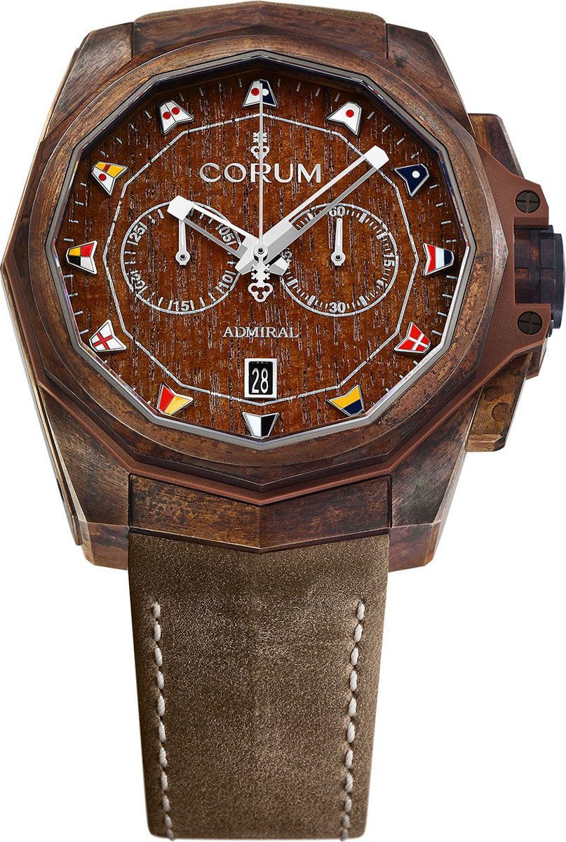 Corum Admiral Admiral 45 Brown Dial 45 mm Automatic Watch For Men - 1