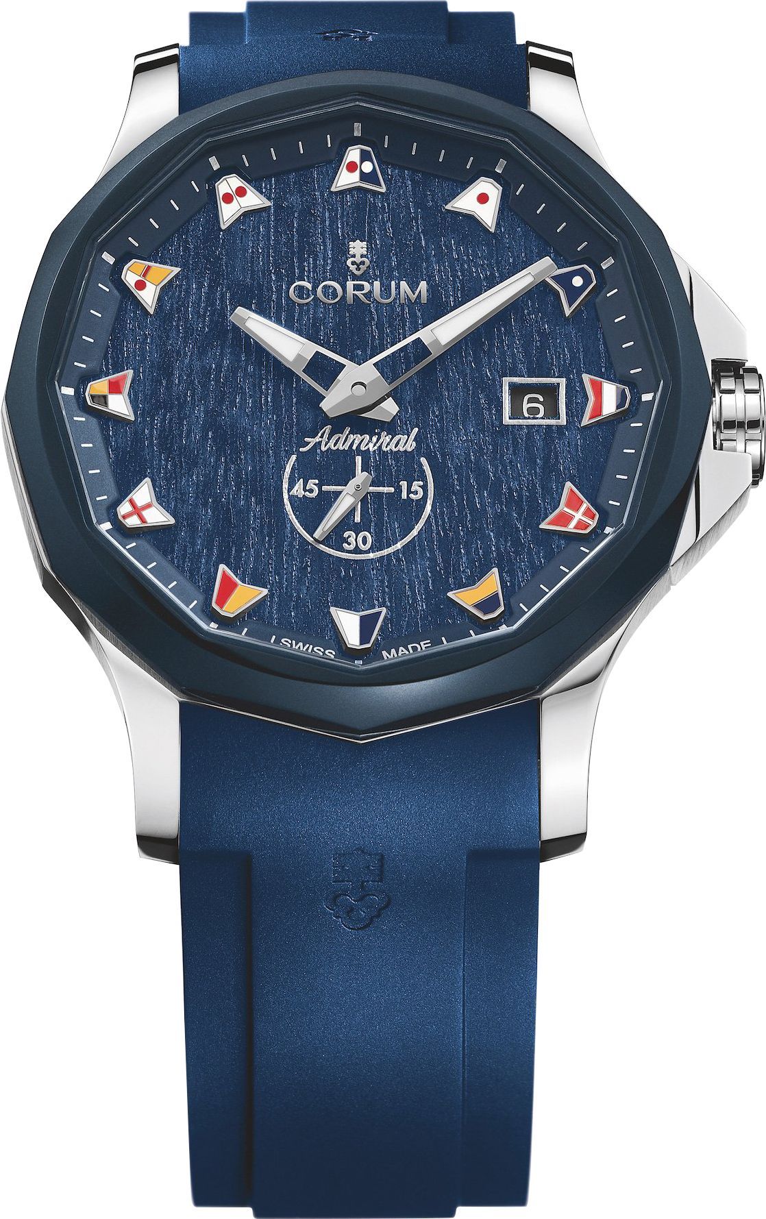 Corum Admiral 42 42 mm Watch in Blue Dial For Men - 1