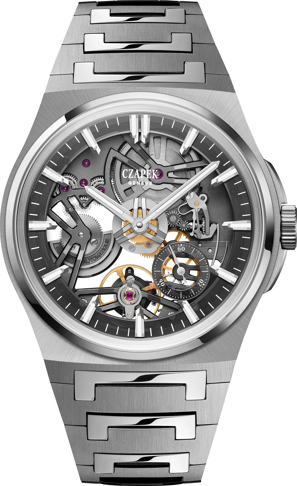Czapek Antarctique  Skeleton Dial 40.5 mm Automatic Watch For Men - 1