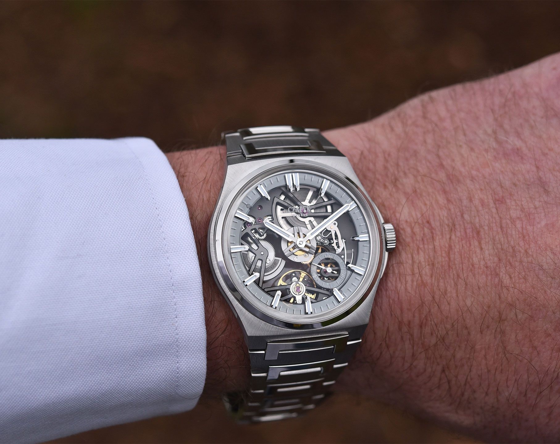 Czapek Antarctique  Skeleton Dial 40.5 mm Automatic Watch For Men - 5