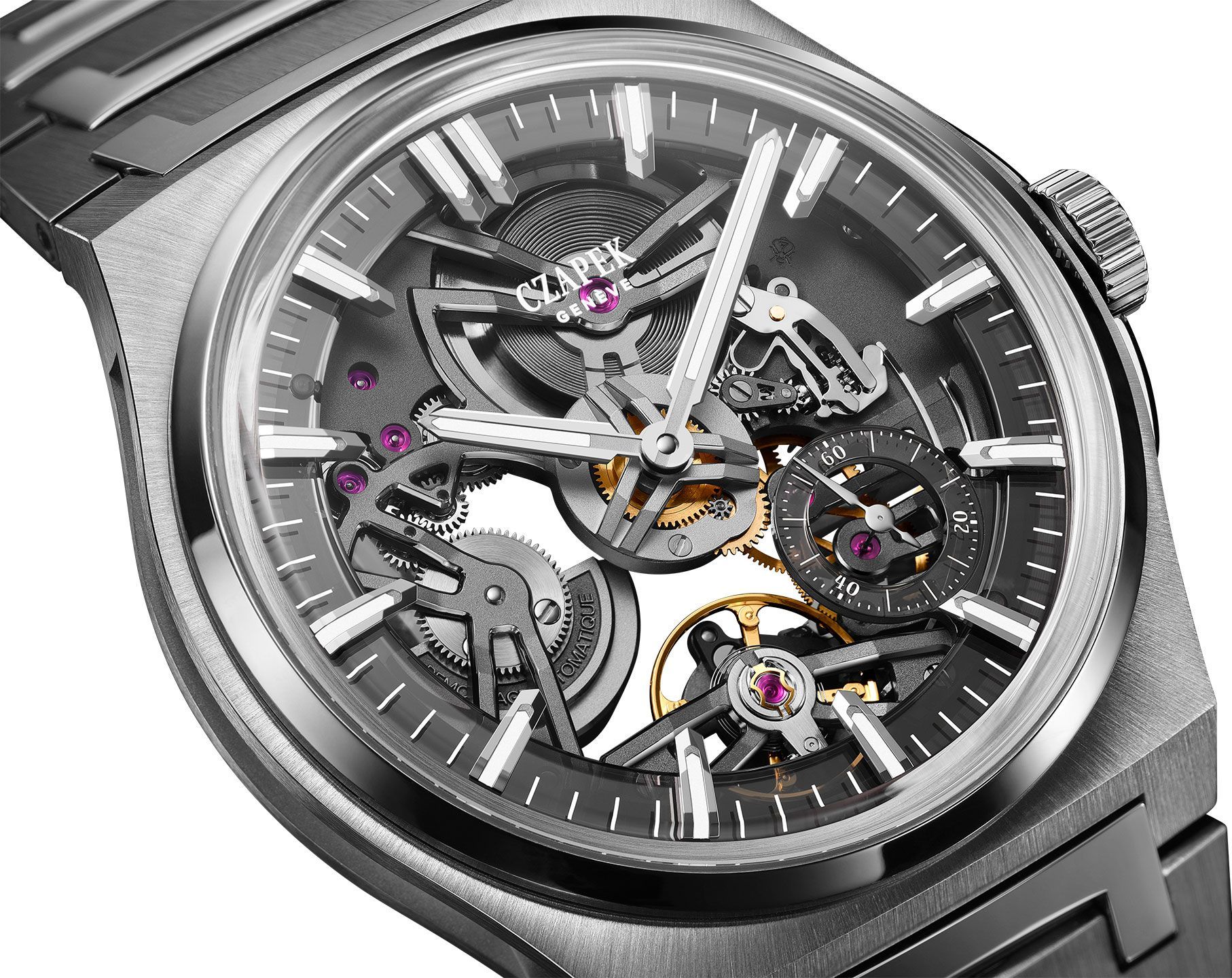 Czapek Antarctique  Skeleton Dial 40.5 mm Automatic Watch For Men - 6