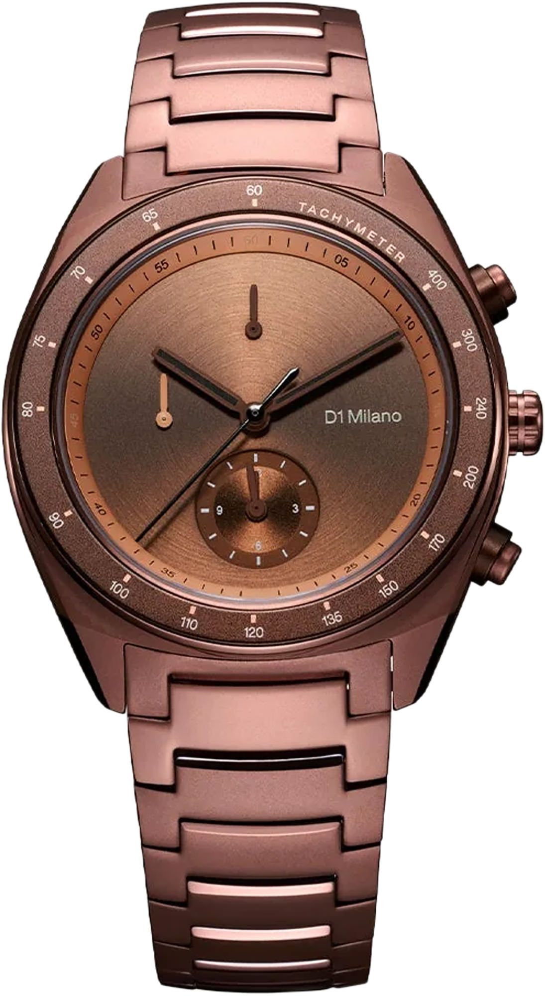 D1 Milano Orologio Analógico Subacqueo Deep Black, Modello Mid-31074, Cassa In Acciaio, Design Moderno