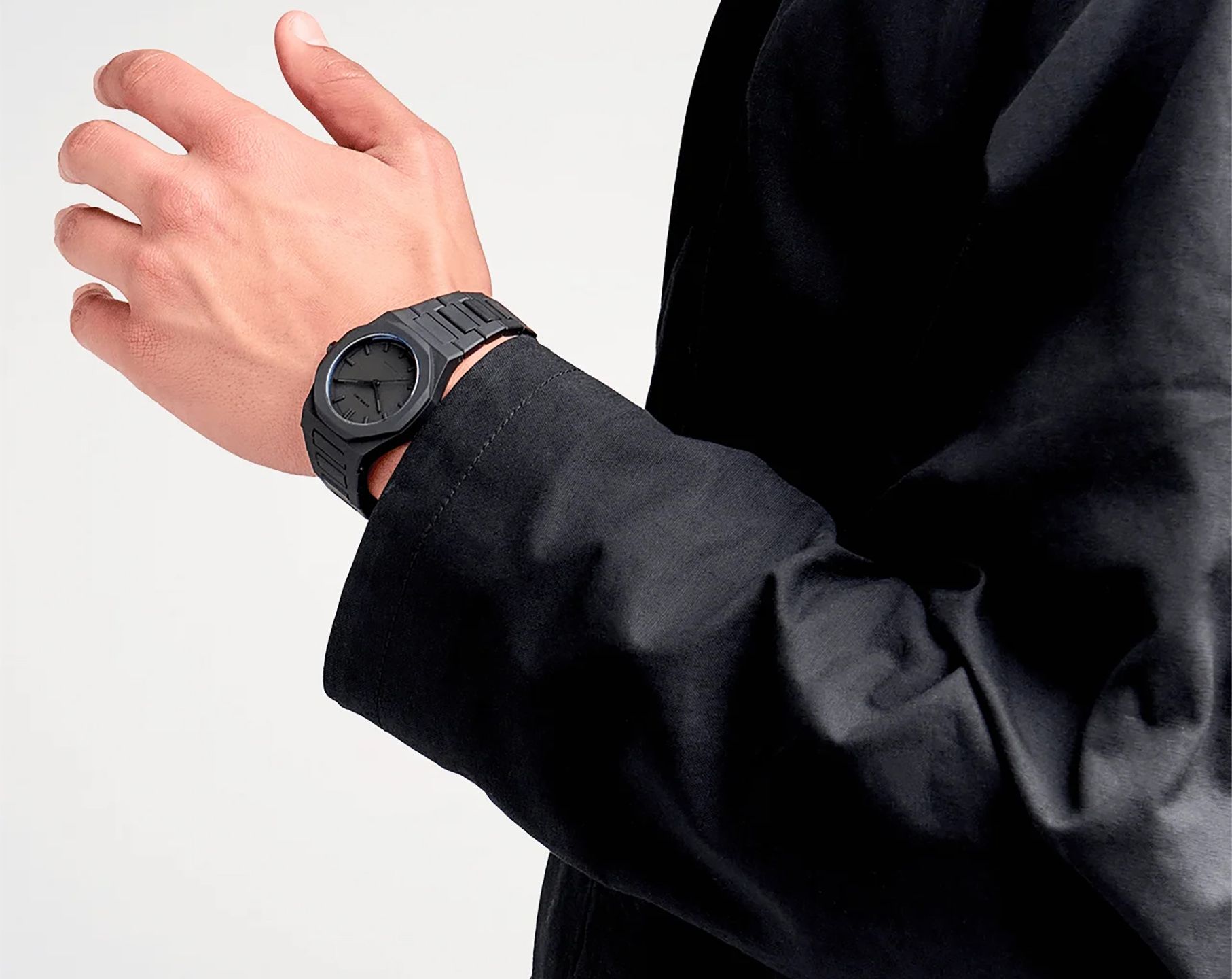 D1 Milano Polycarbon Quartz Watch | PCBJ10