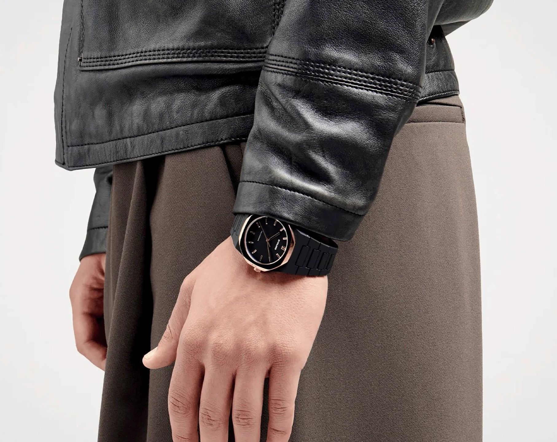 D1 Milano Polycarbon Quartz Watch | PCBJ35