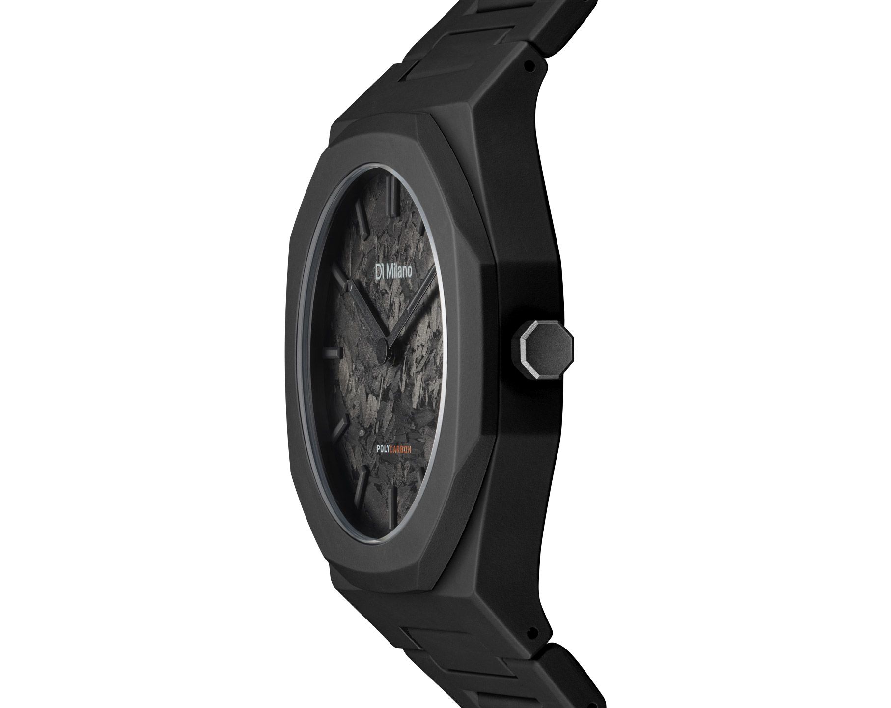 D1 Milano Polycarbon Quartz Watch | PCBJCR