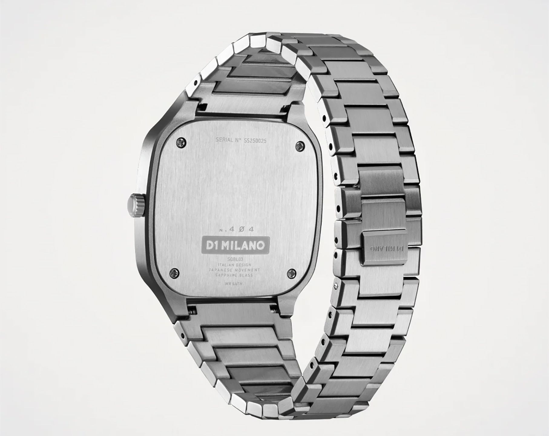 D1 Milano Square Quartz Watch | SQBJ10