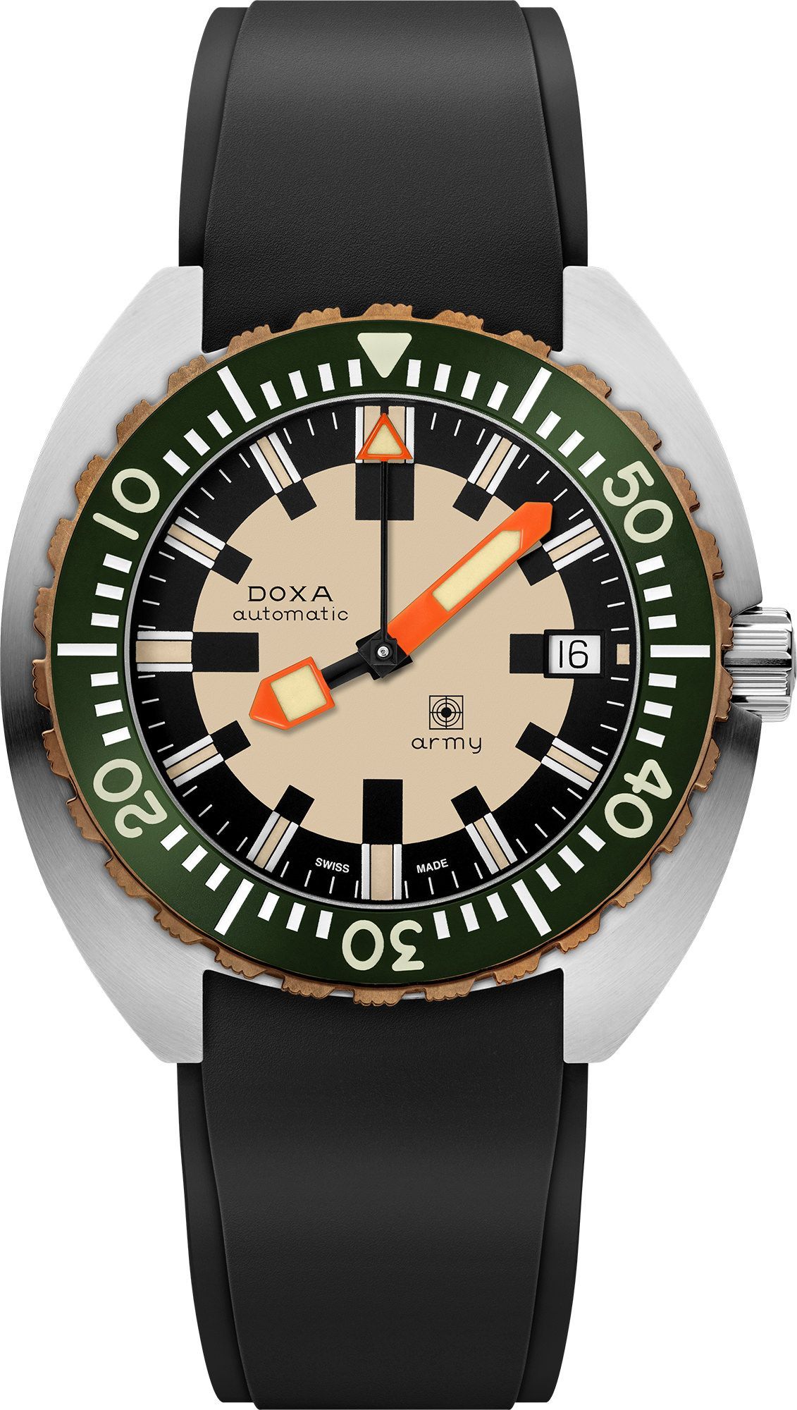 Doxa DOXA Army  Beige Dial 42.5 mm Automatic Watch For Men - 1