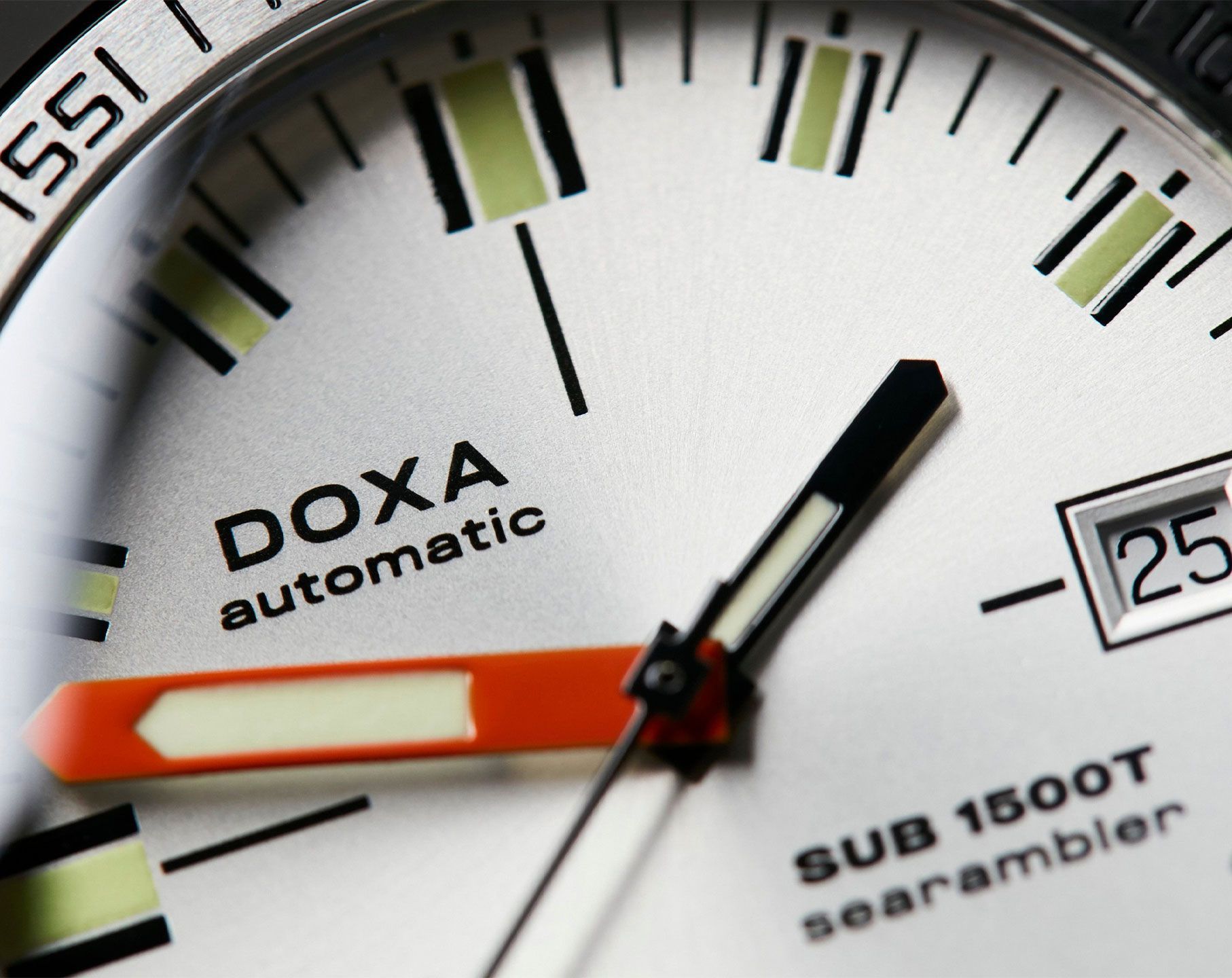 Doxa SUB 1500T Searambler Silver Dial 45 mm Automatic Watch For Men - 7