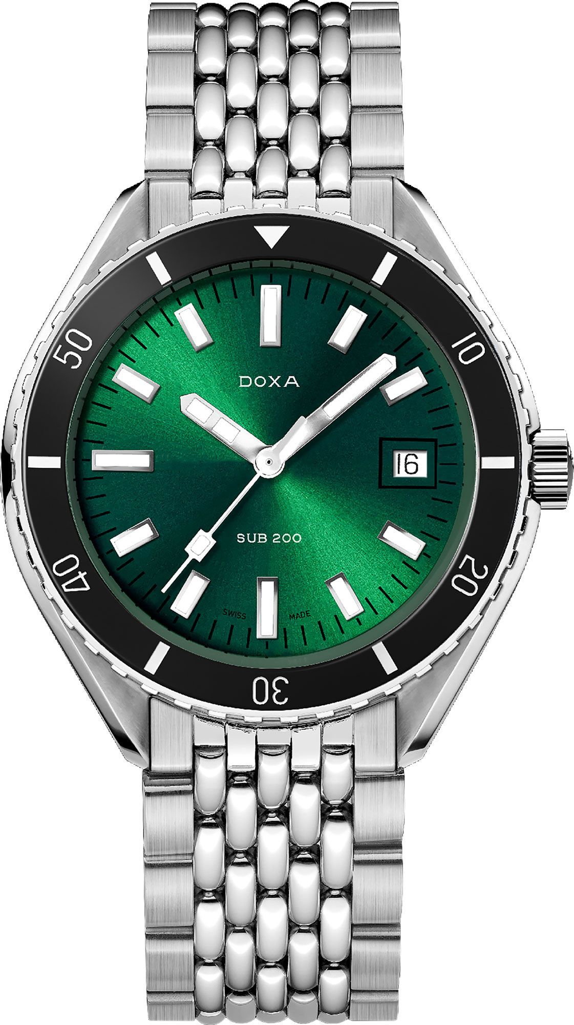 Doxa SUB 200 Sea Emerald Green Dial 42 mm Automatic Watch For Men - 1