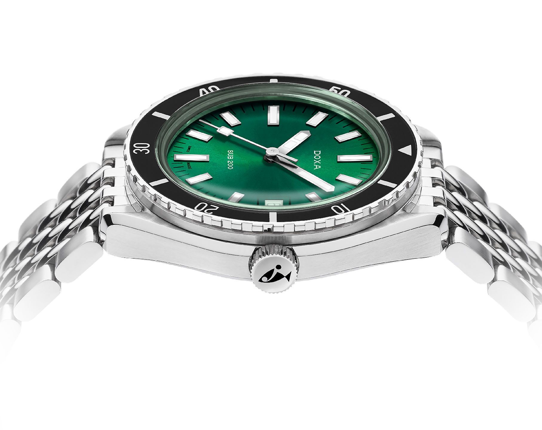 Doxa SUB 200 Sea Emerald Green Dial 42 mm Automatic Watch For Men - 5