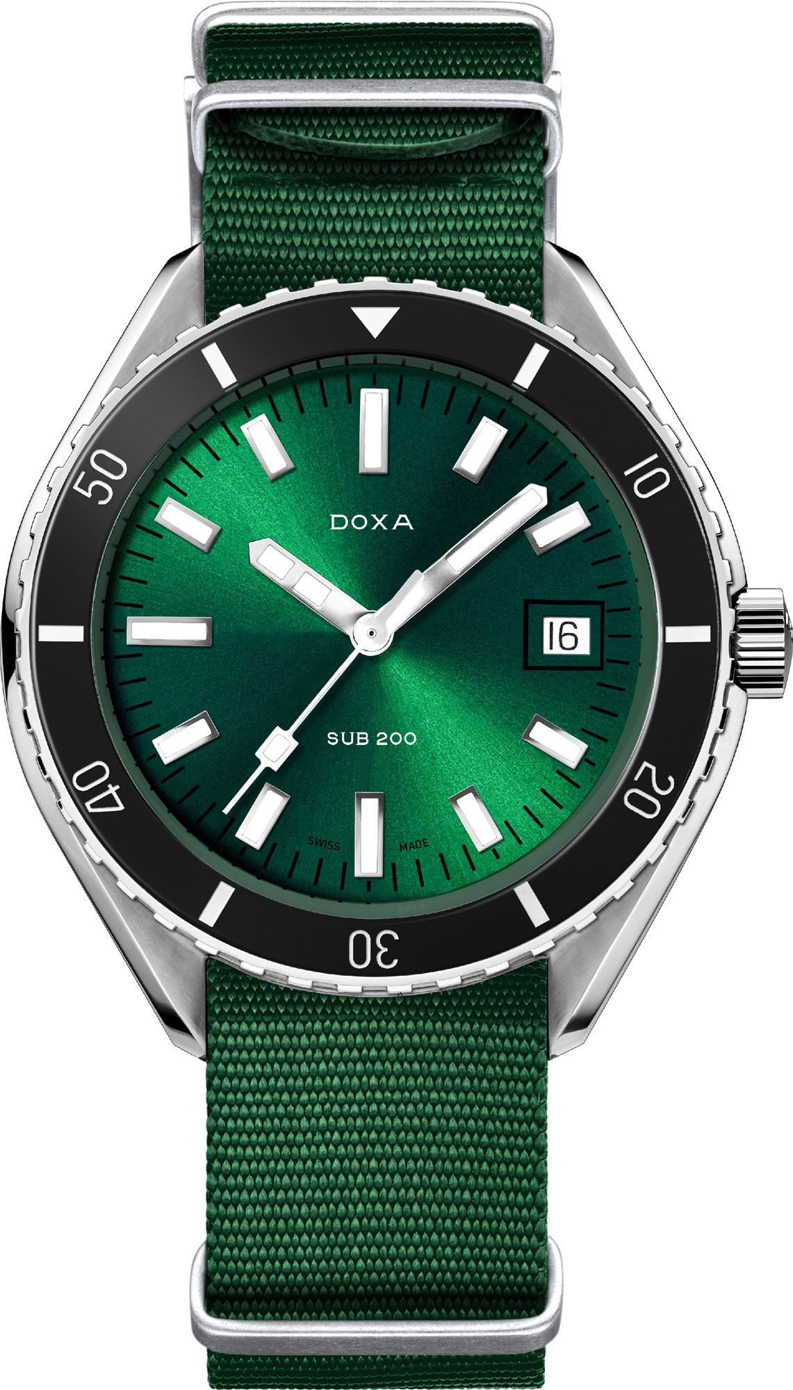 Doxa SUB 200 Sea Emerald Green Dial 42 mm Automatic Watch For Men - 1