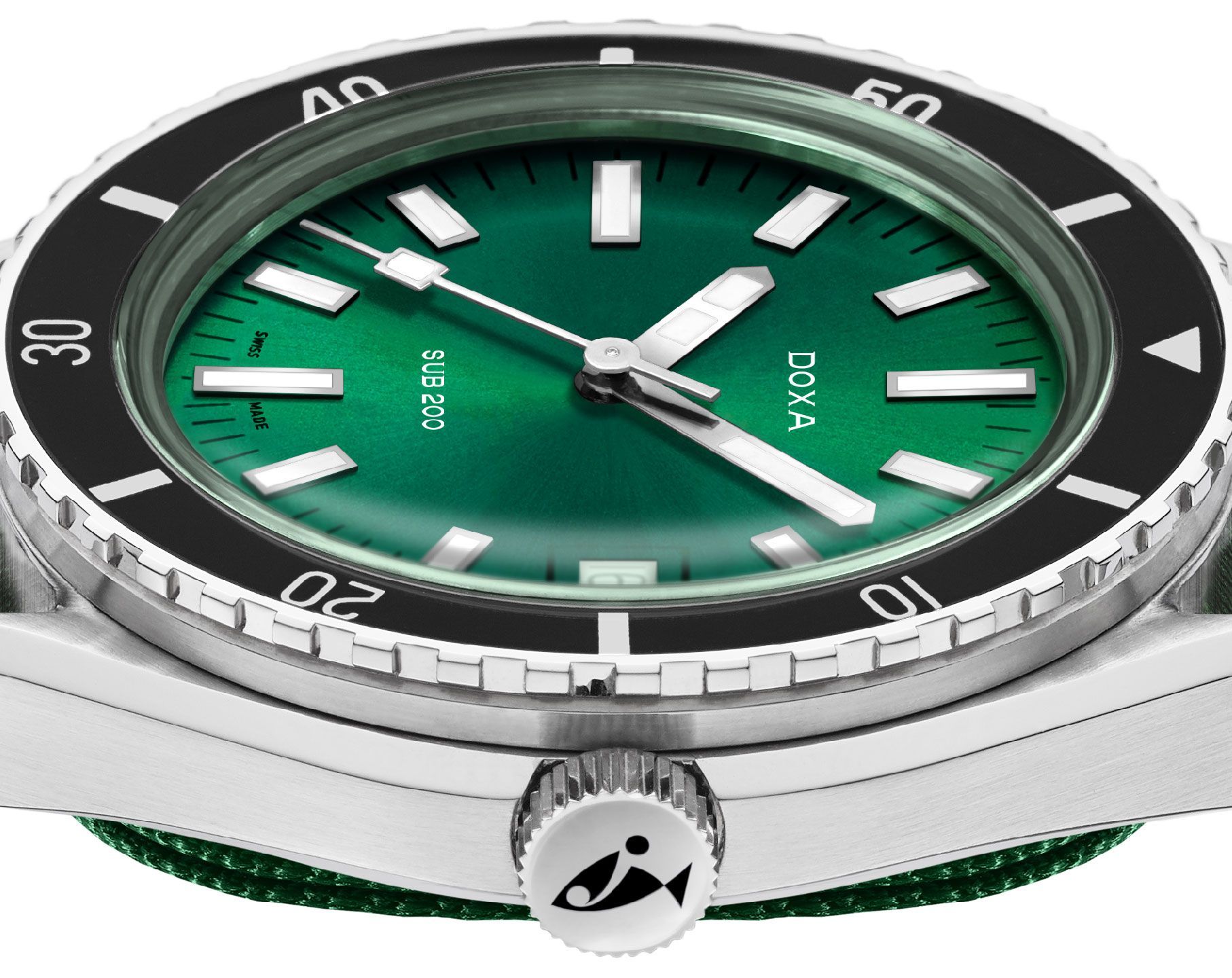 Doxa SUB 200 Sea Emerald Green Dial 42 mm Automatic Watch For Men - 3