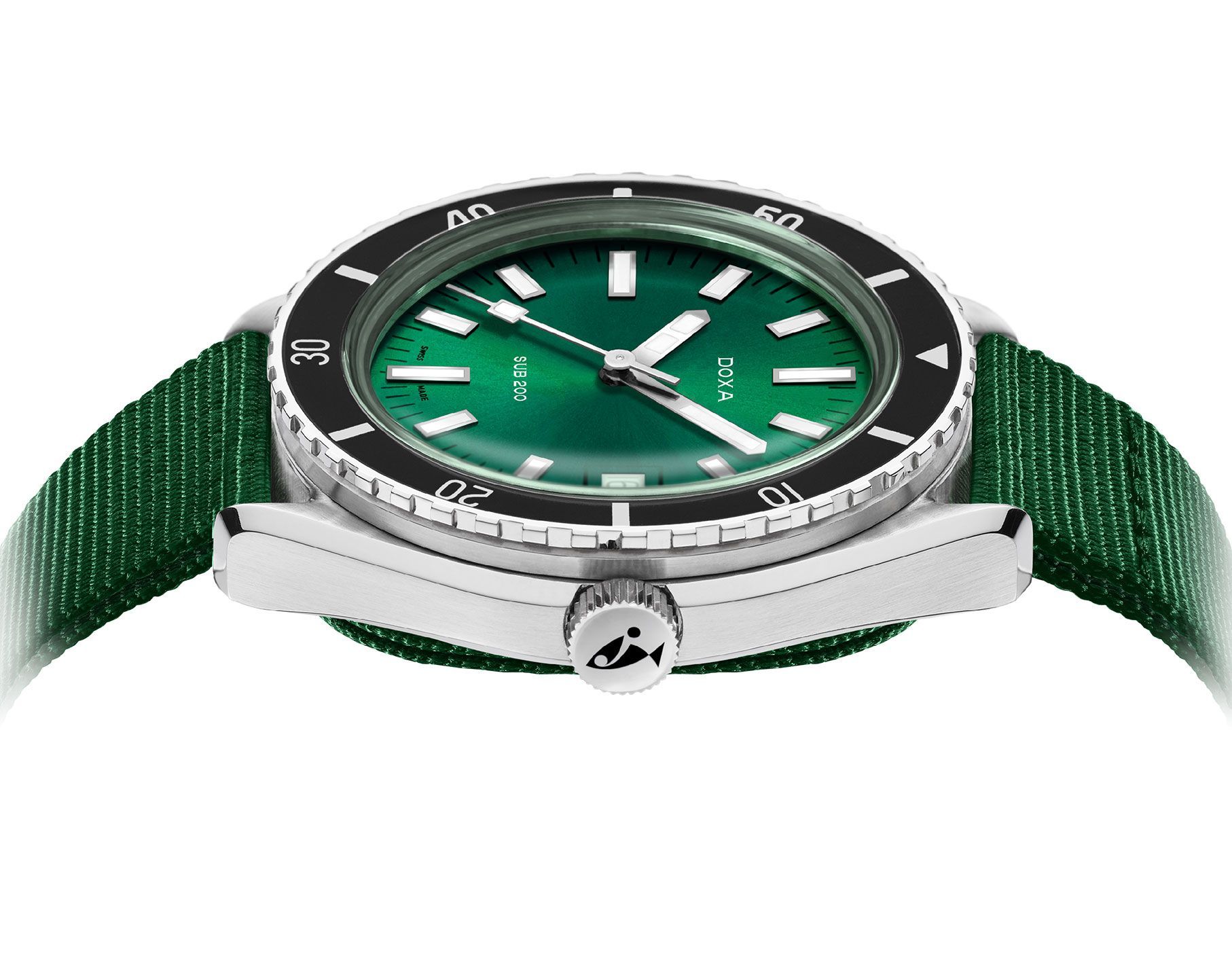 Doxa SUB 200 Sea Emerald Green Dial 42 mm Automatic Watch For Men - 5