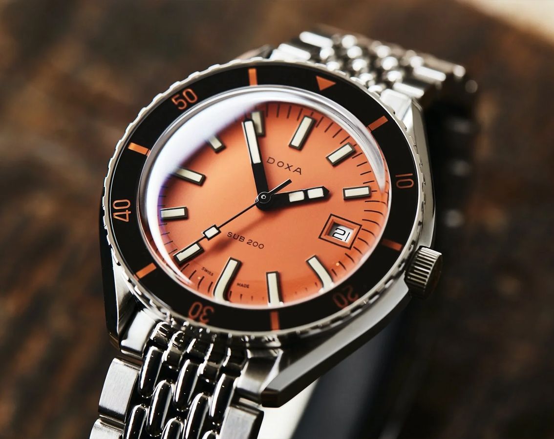 Doxa SUB 200 Professional Orange Dial 42 mm Automatic Watch For Men - 5