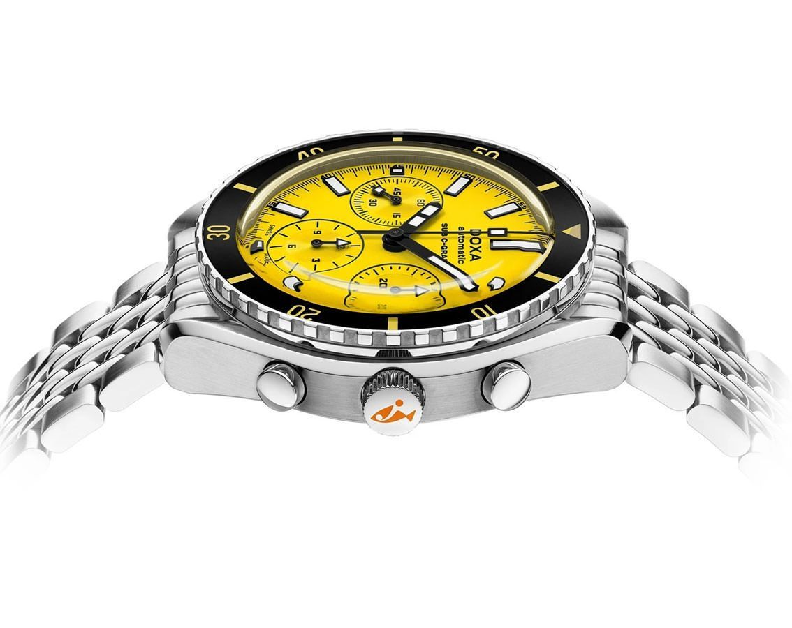 Doxa SUB 200 C-GRAPH Divingstar Yellow Dial 45 mm Automatic Watch For Men - 3
