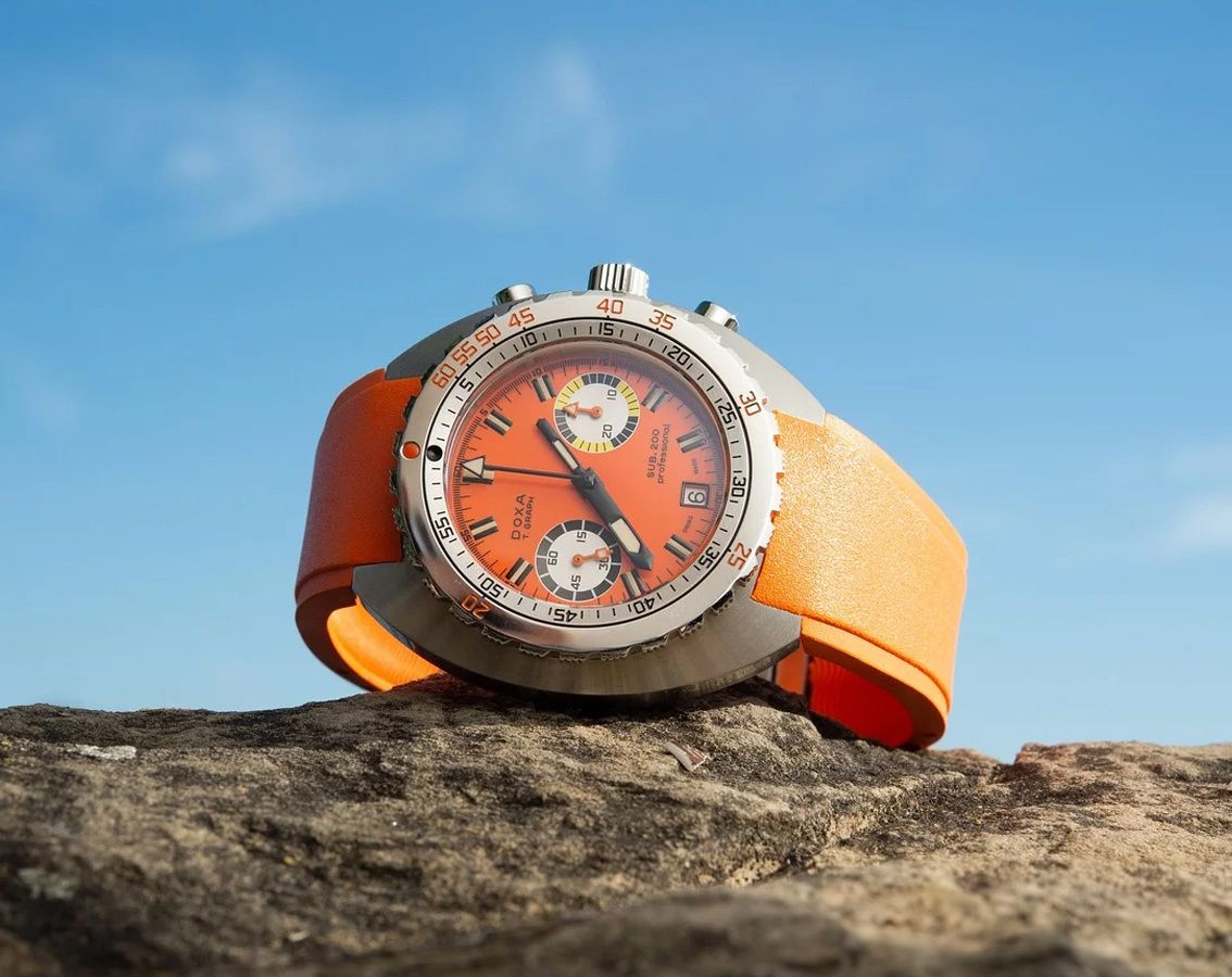 Doxa SUB 200 T.GRAPH Manual Winding Watch | 805.10.351.21