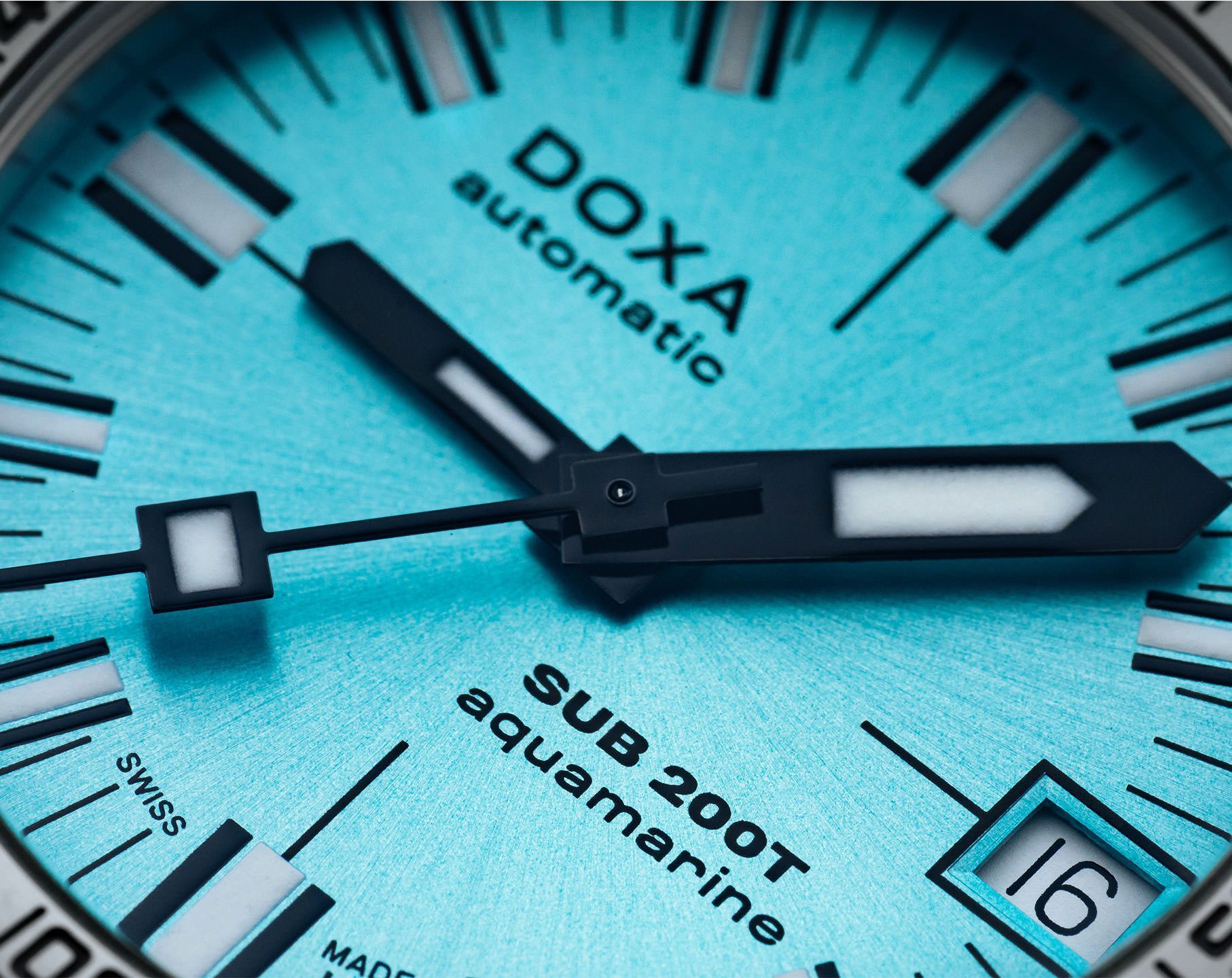 Doxa SUB 200T Aquamarine Blue Dial 39 mm Automatic Watch For Men - 5