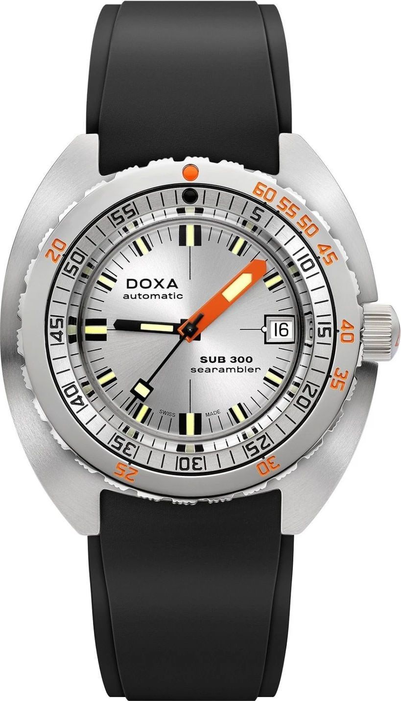 Doxa SUB 300 Searambler Silver Dial 42.5 mm Automatic Watch For Men - 1