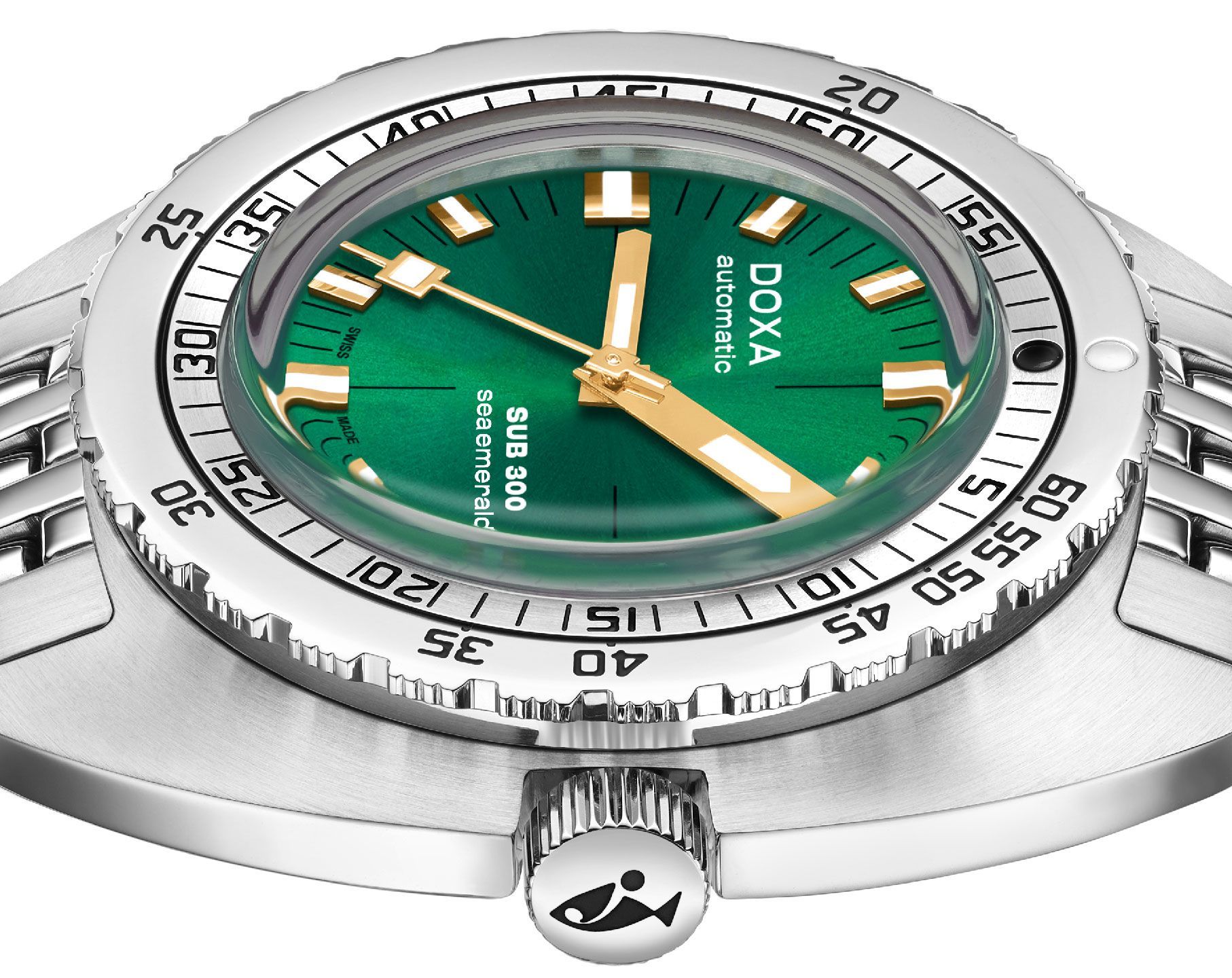 Doxa SUB 300 Sea Emerald Green Dial 42.50 mm Automatic Watch For Men - 3