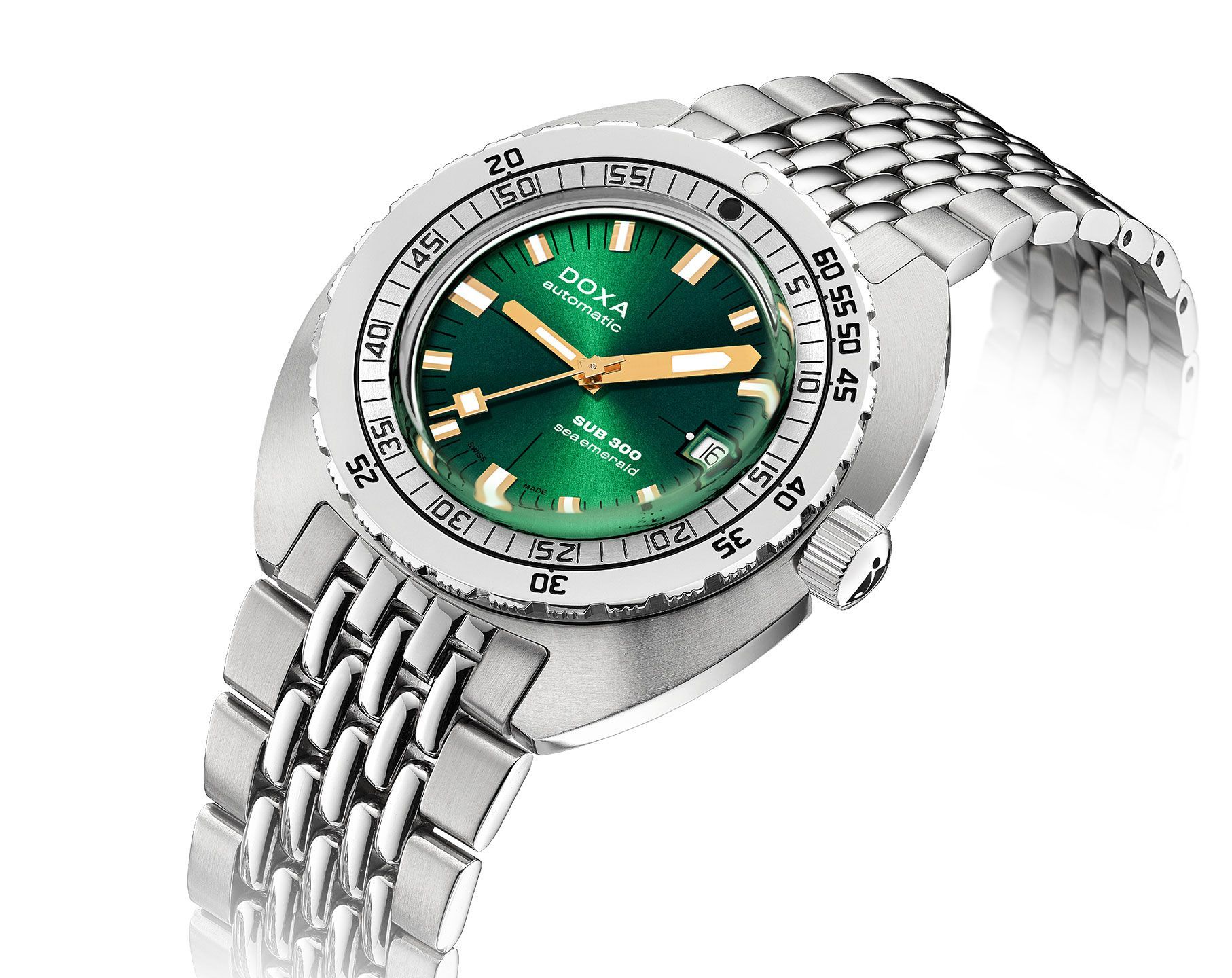 Doxa SUB 300 Sea Emerald Green Dial 42.50 mm Automatic Watch For Men - 4