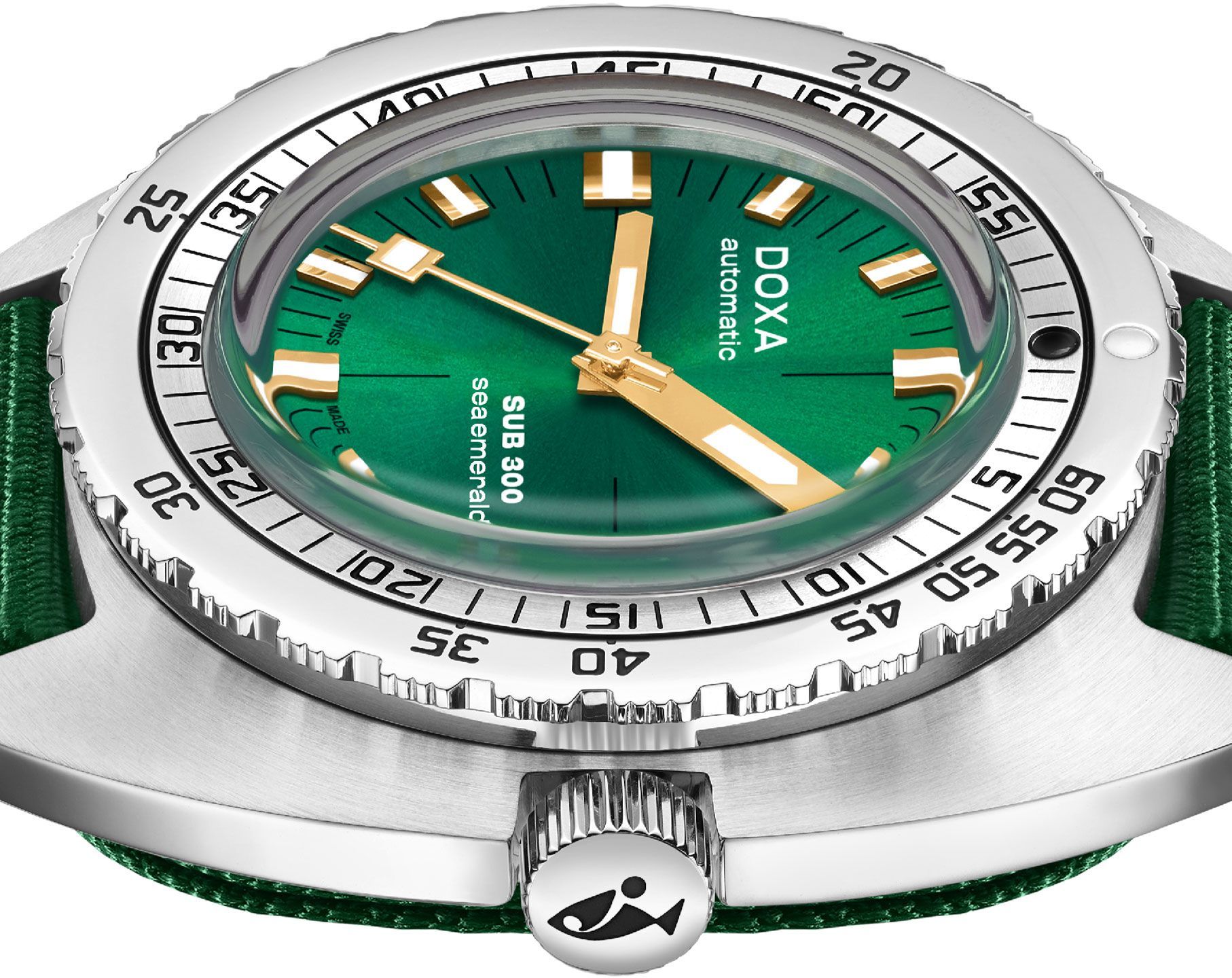 Doxa SUB 300 Sea Emerald Green Dial 42.50 mm Automatic Watch For Men - 3