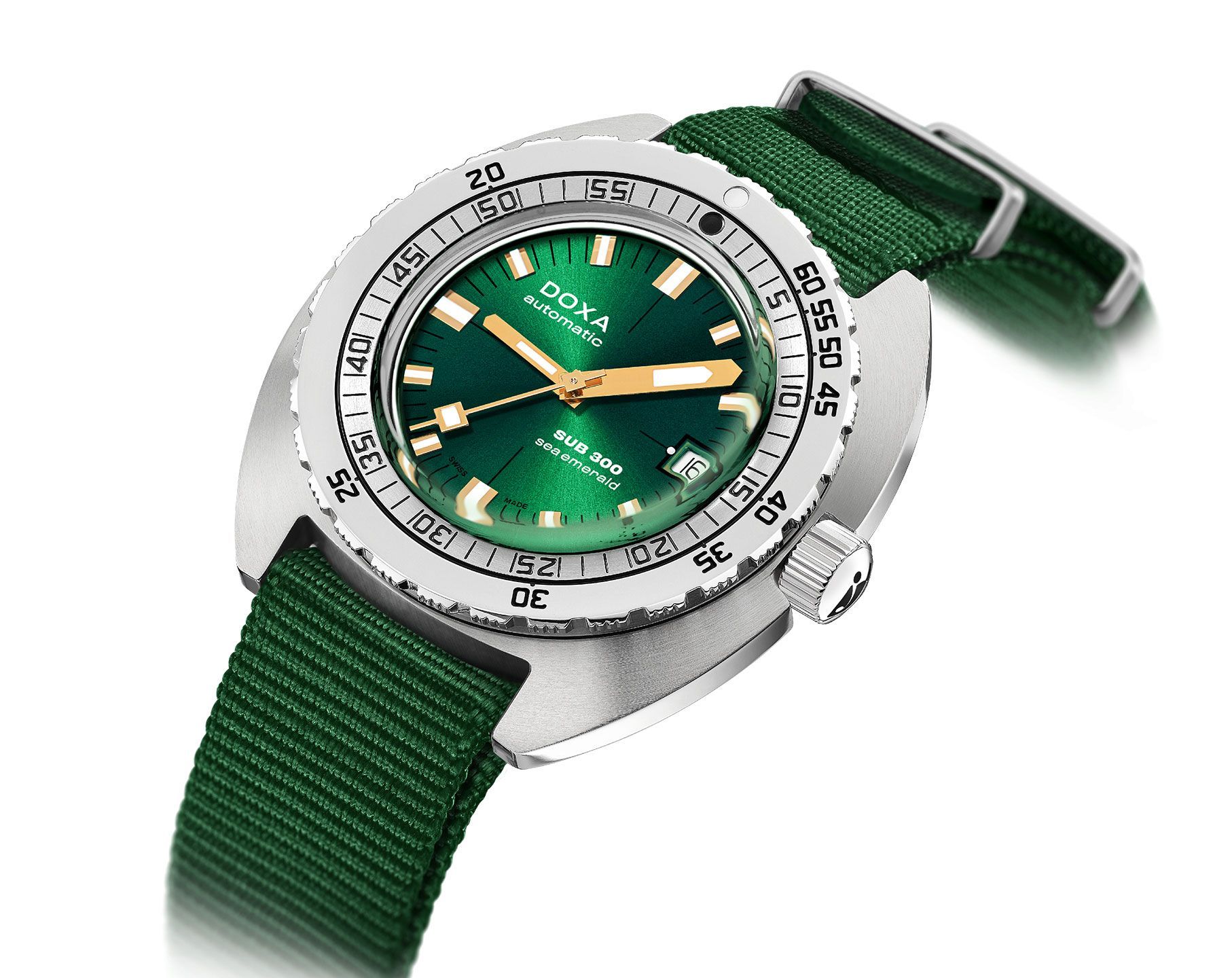 Doxa SUB 300 Sea Emerald Green Dial 42.50 mm Automatic Watch For Men - 4