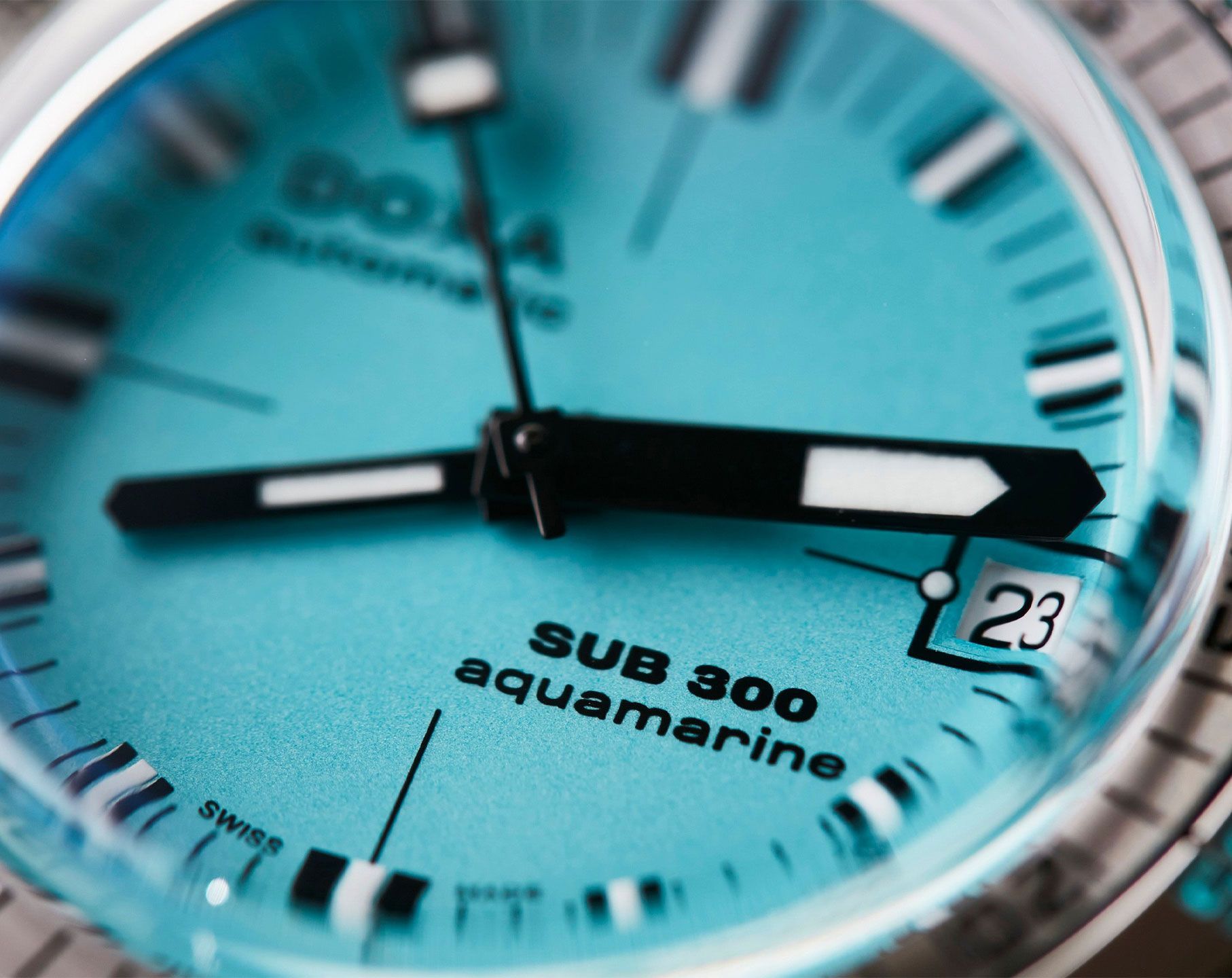 Doxa SUB 300 Aquamarine Turquoise Dial 42.5 mm Automatic Watch For Men - 6