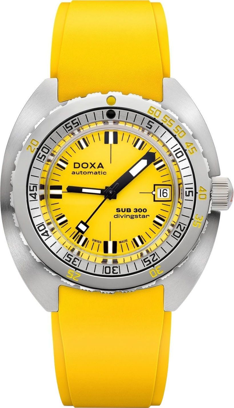 Doxa SUB 300 Divingstar Yellow Dial 42.5 mm Automatic Watch For Men - 1