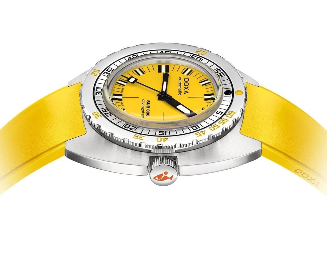 Doxa SUB 300 Divingstar Yellow Dial 42.5 mm Automatic Watch For Men - 2
