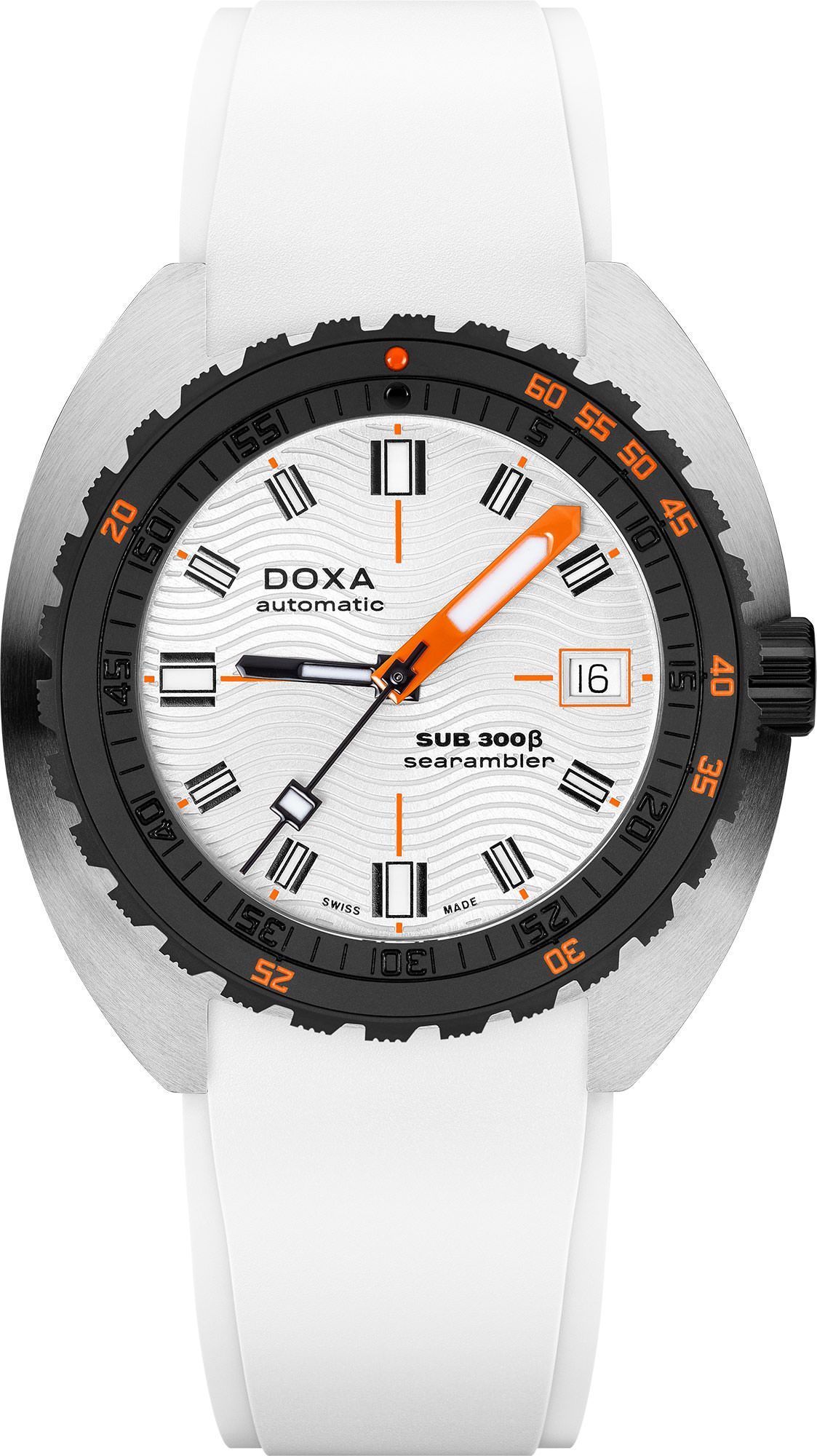 Doxa SUB 300 Beta Searambler White Dial 42.5 mm Automatic Watch For Men - 1