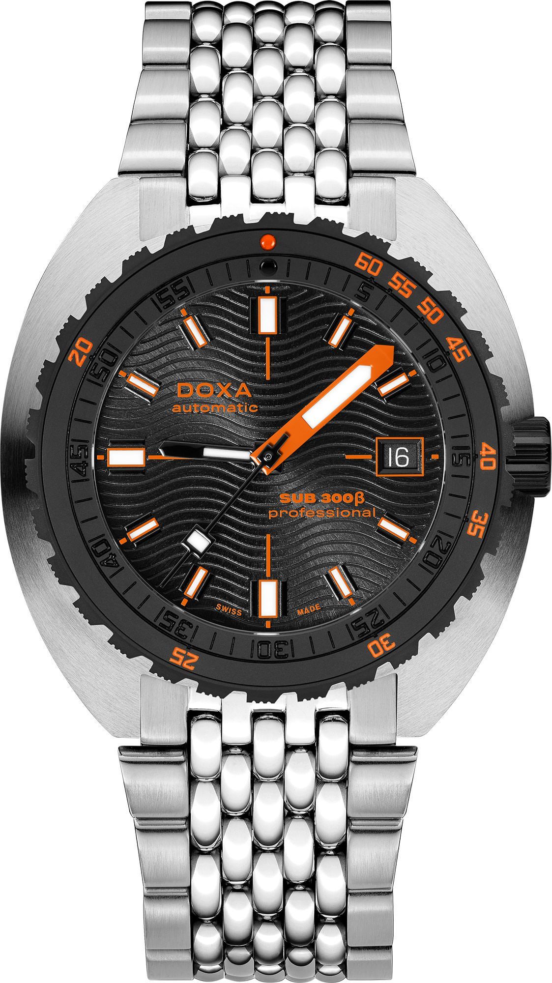 Doxa SUB 300 Beta Professional Black Dial 42.5 mm Automatic Watch For Men - 1