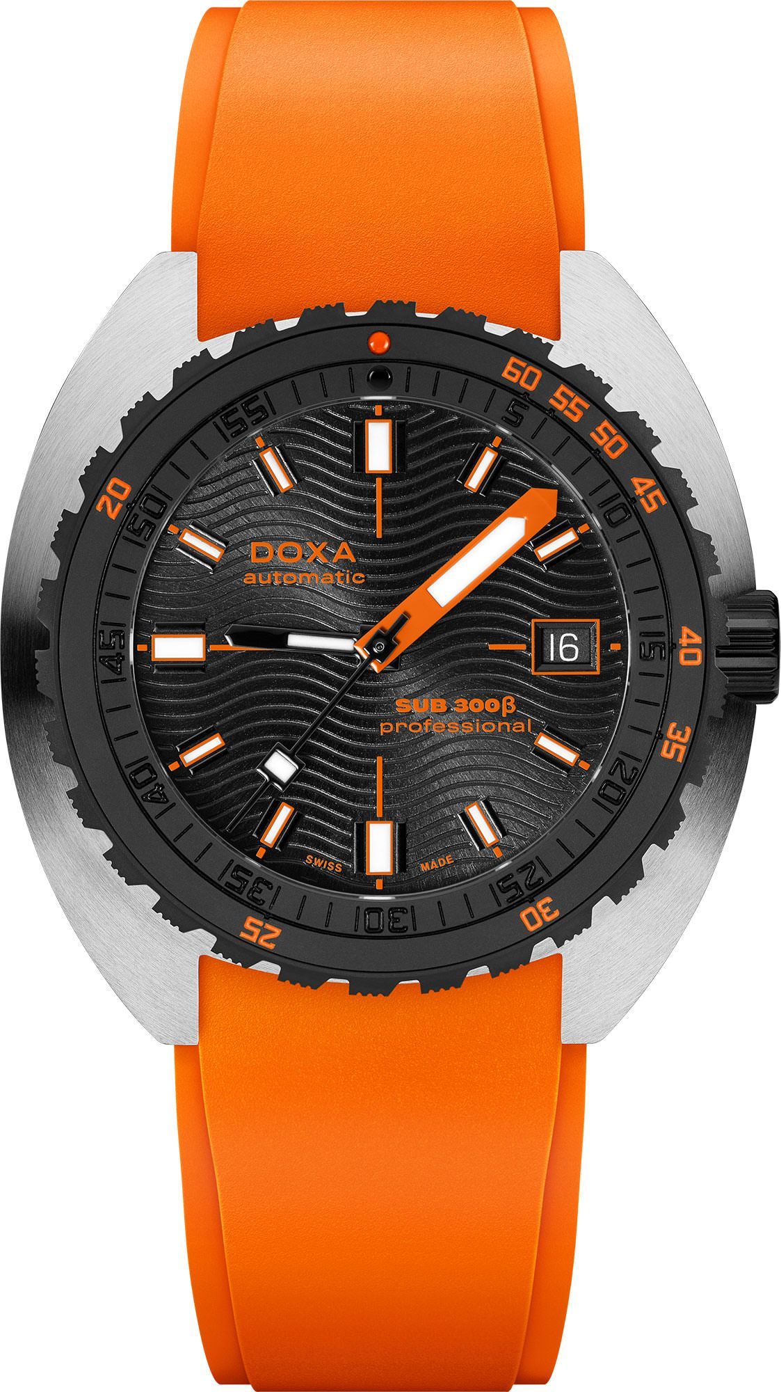 Doxa SUB 300 Beta Professional Black Dial 42.5 mm Automatic Watch For Men - 1