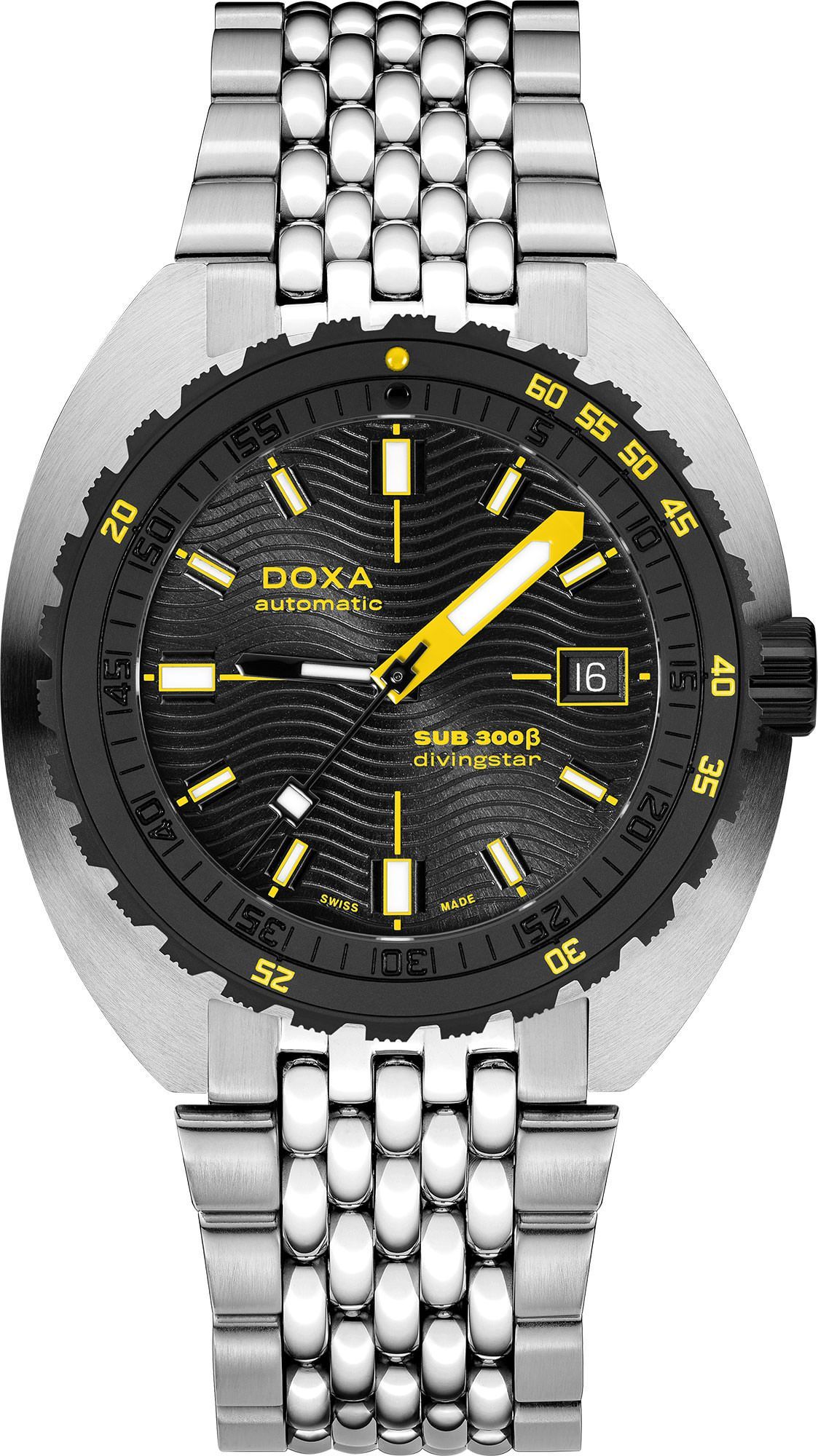 Doxa SUB 300 Beta Divingstar Black Dial 42.5 mm Automatic Watch For Men - 1