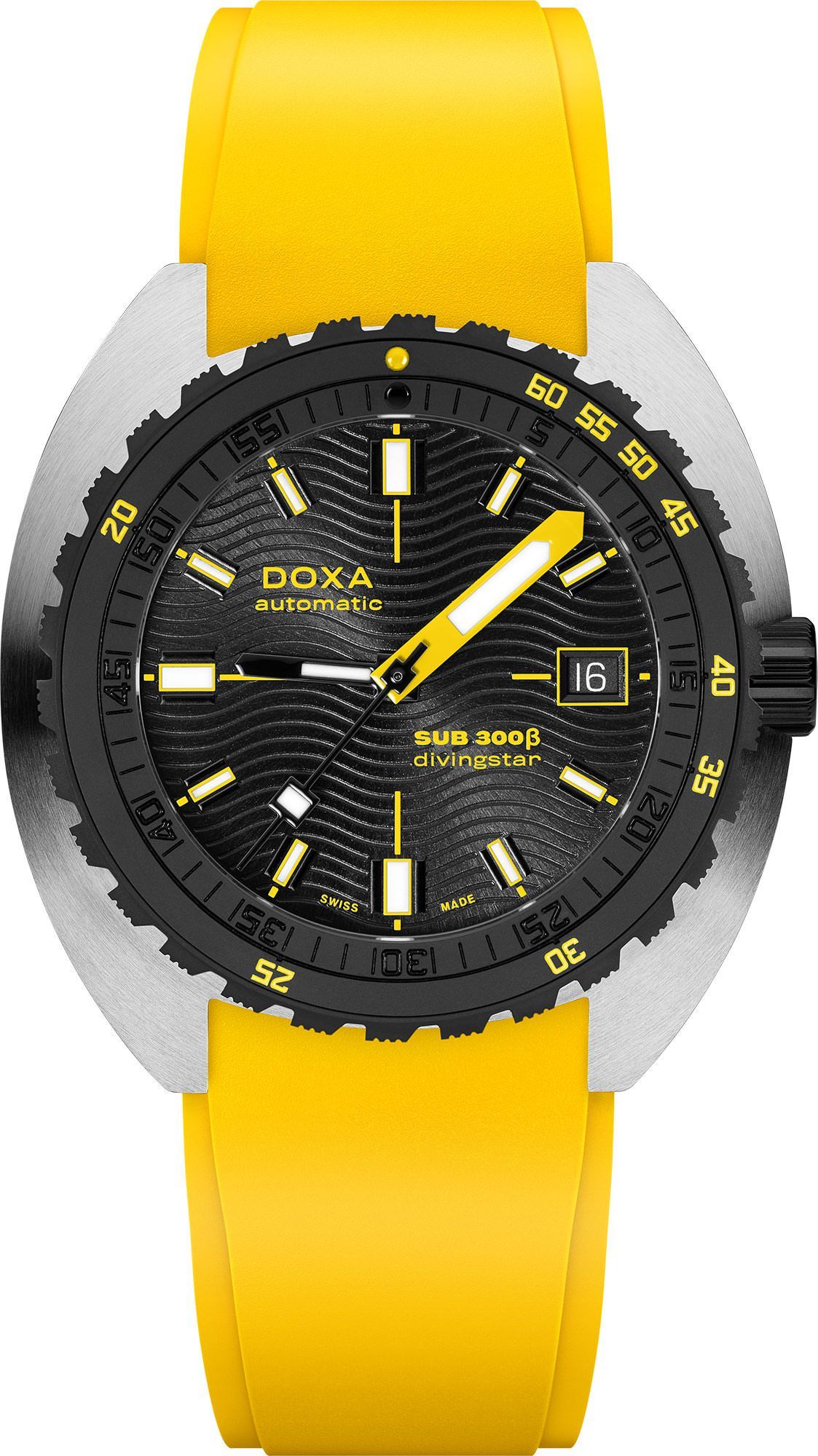 Doxa SUB 300 Beta Divingstar Black Dial 42.5 mm Automatic Watch For Men - 1