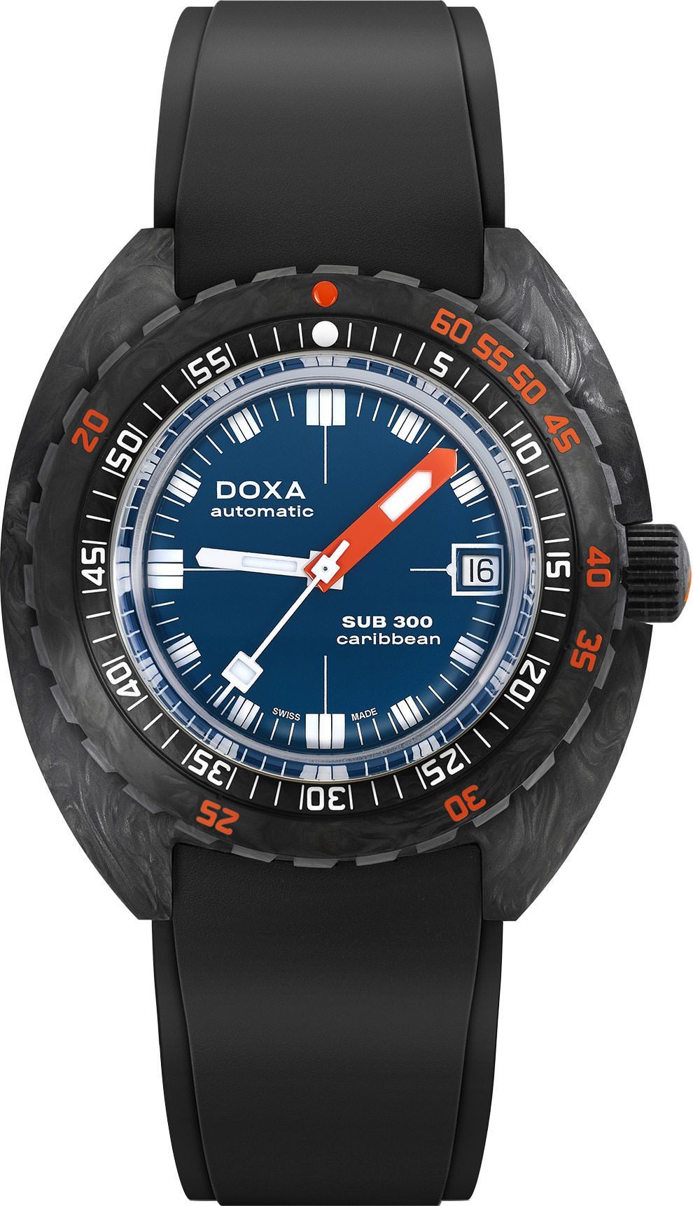 Doxa Caribbean 42.5 mm Watch in Blue Dial For Men - 1