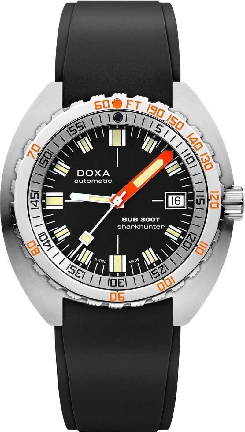 Doxa SUB 300T Sharkhunter Black Dial 42.5 mm Automatic Watch For Men - 1