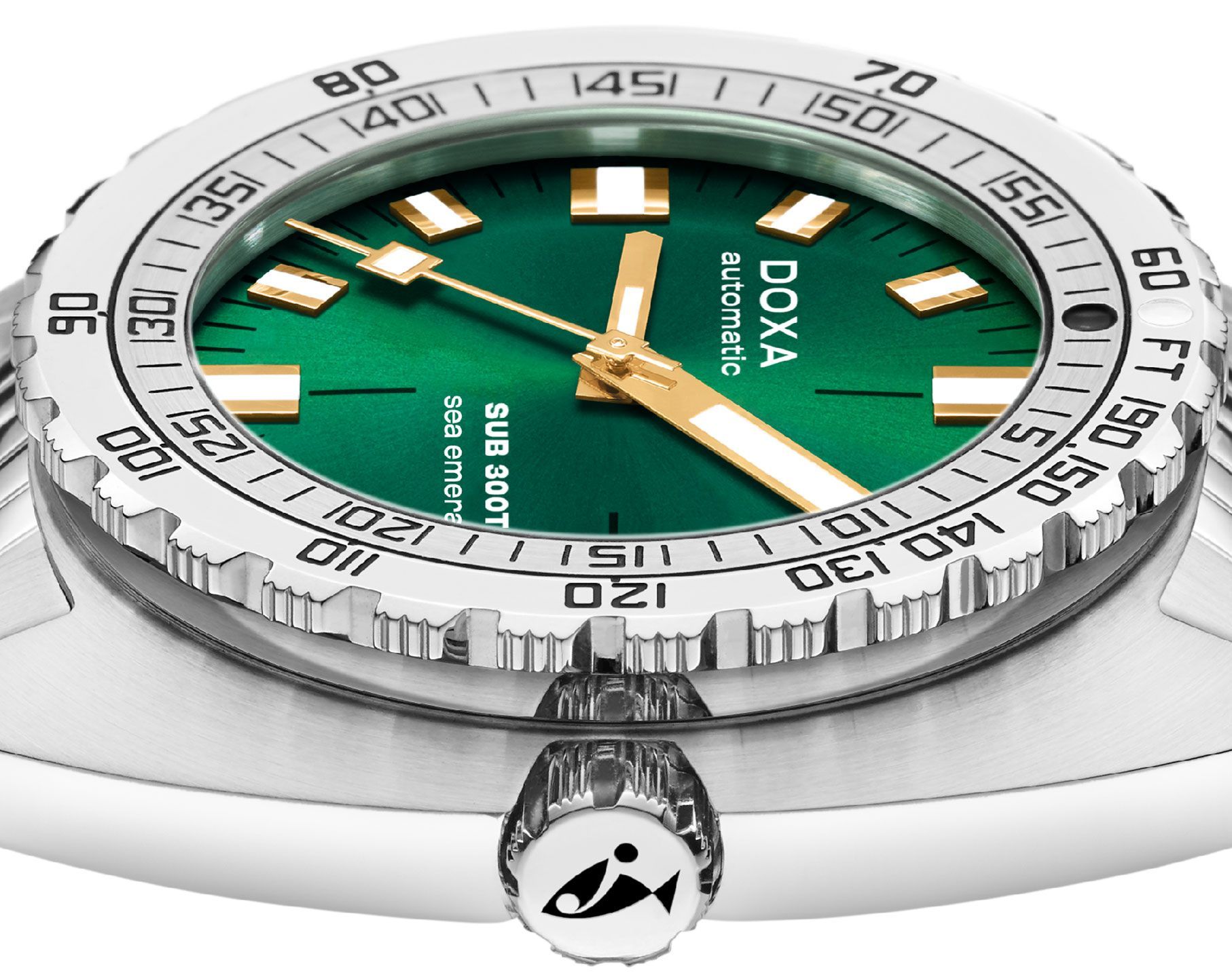 Doxa SUB 300T Sea Emerald Green Dial 42.50 mm Automatic Watch For Men - 3