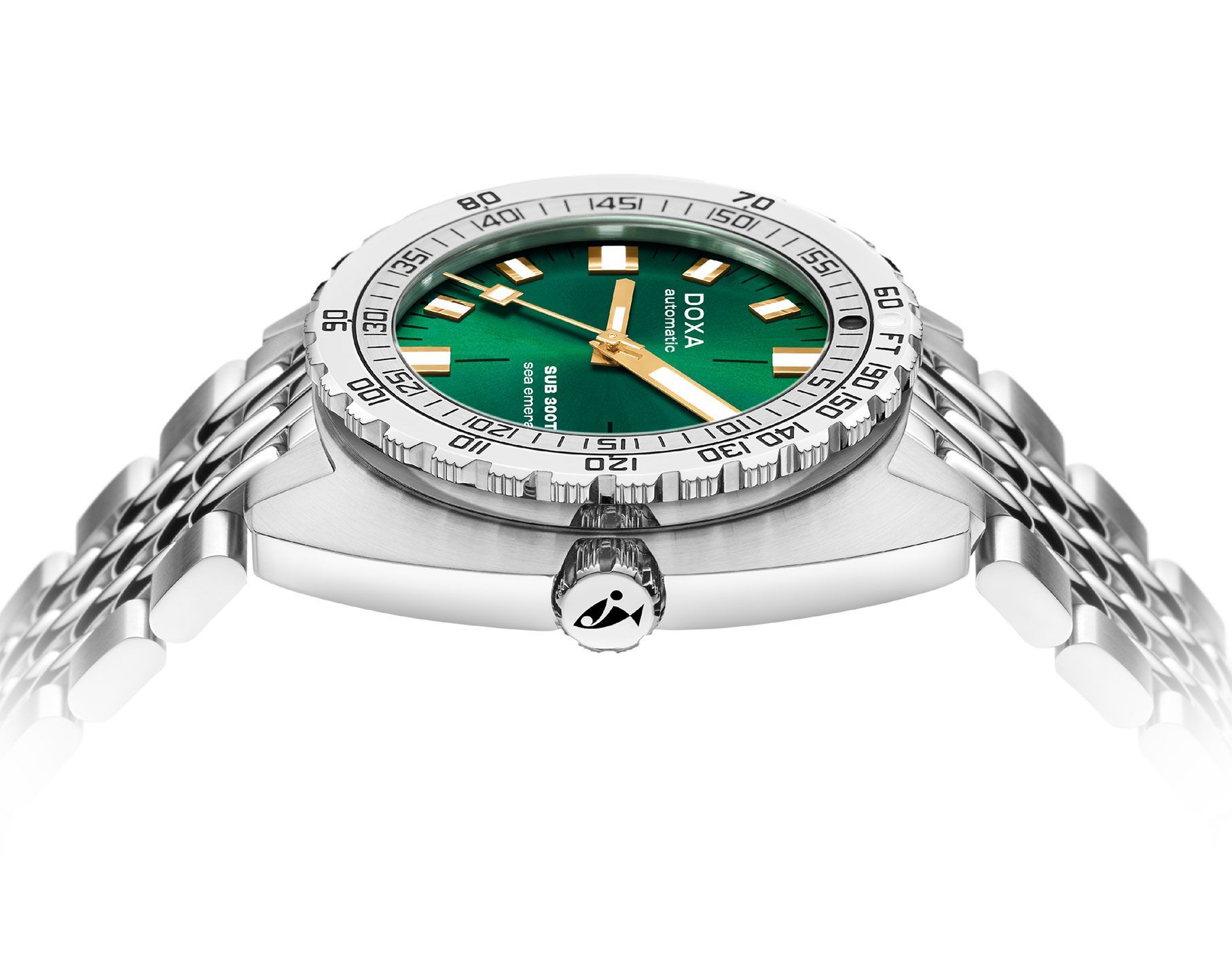 Doxa SUB 300T Sea Emerald Green Dial 42.50 mm Automatic Watch For Men - 5