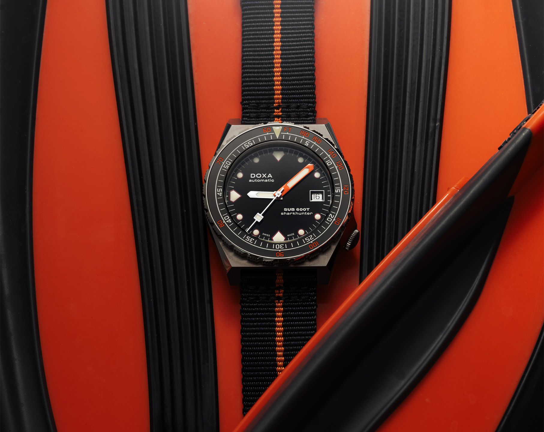 Shark Classic Trident Shark Watch Doxa SUB 600T Automatic Watch