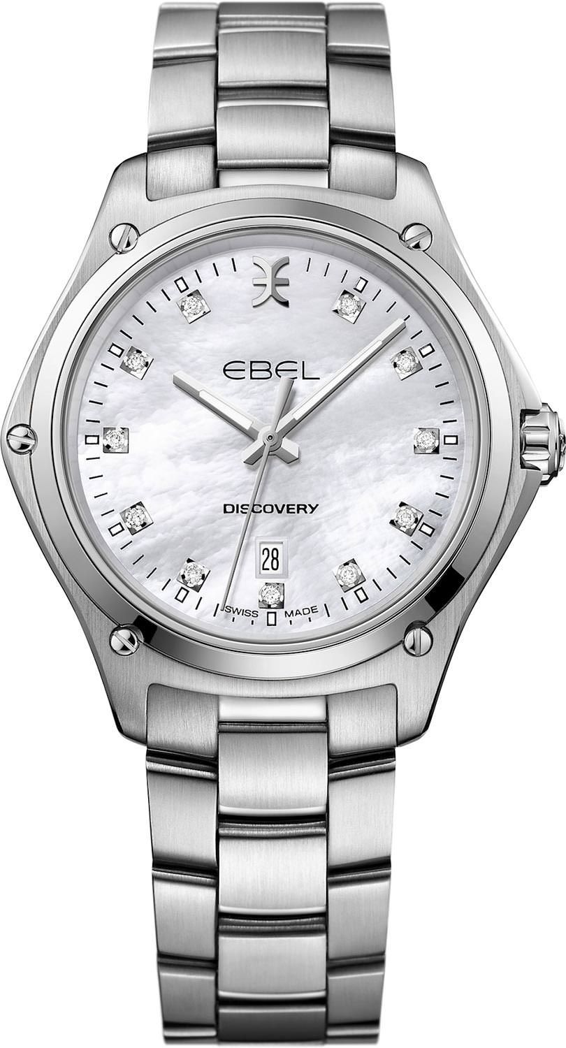 Ebel Discovery  MOP Dial 33 mm Quartz Watch For Women - 1