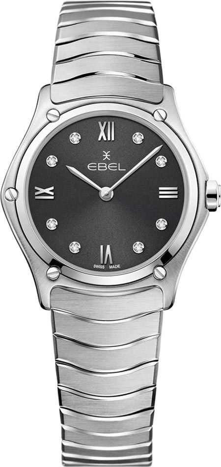 Ebel Sport Classic  Anthracite Dial 29 mm Quartz Watch For Women - 1