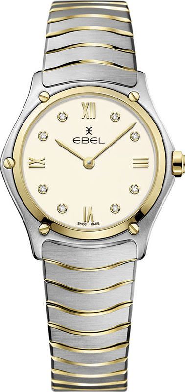 Ebel Sport Classic  Ivory Dial 29 mm Quartz Watch For Women - 1