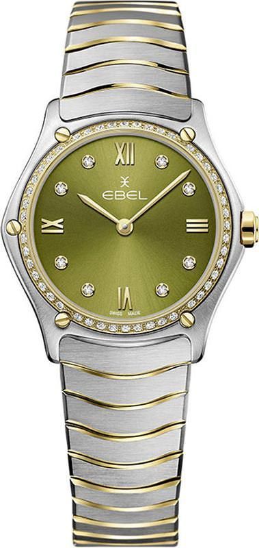 Ebel Sport Classic  Green Dial 29 mm Quartz Watch For Women - 1